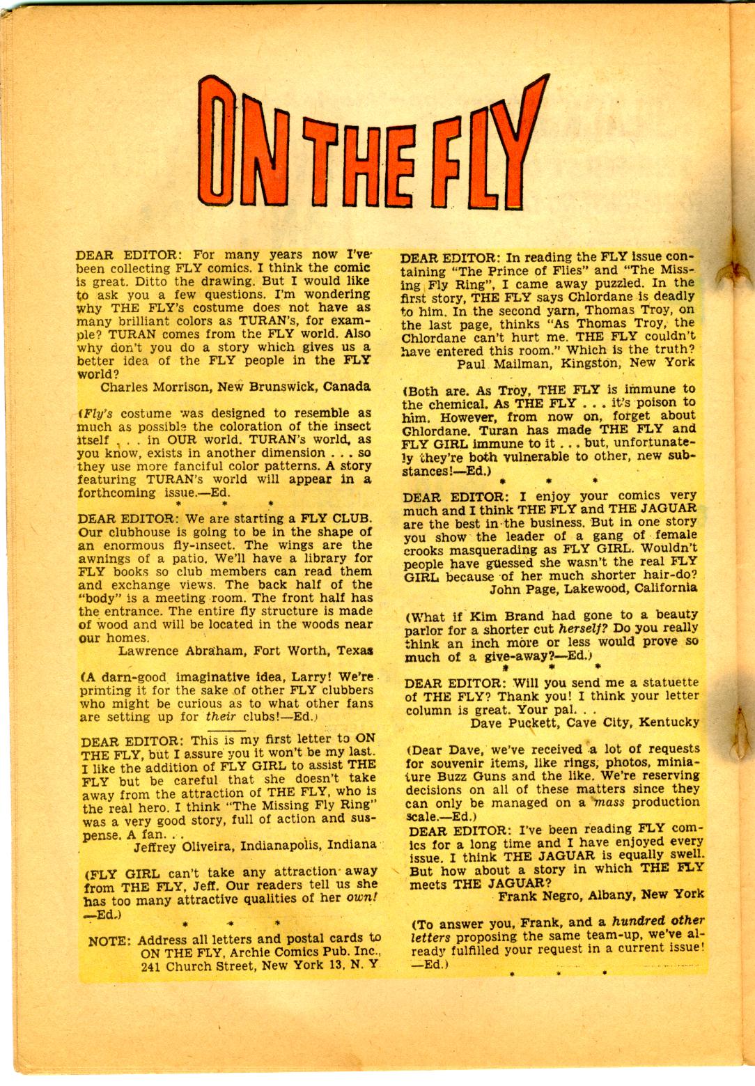 Read online Adventures of the Fly comic -  Issue #29 - 26