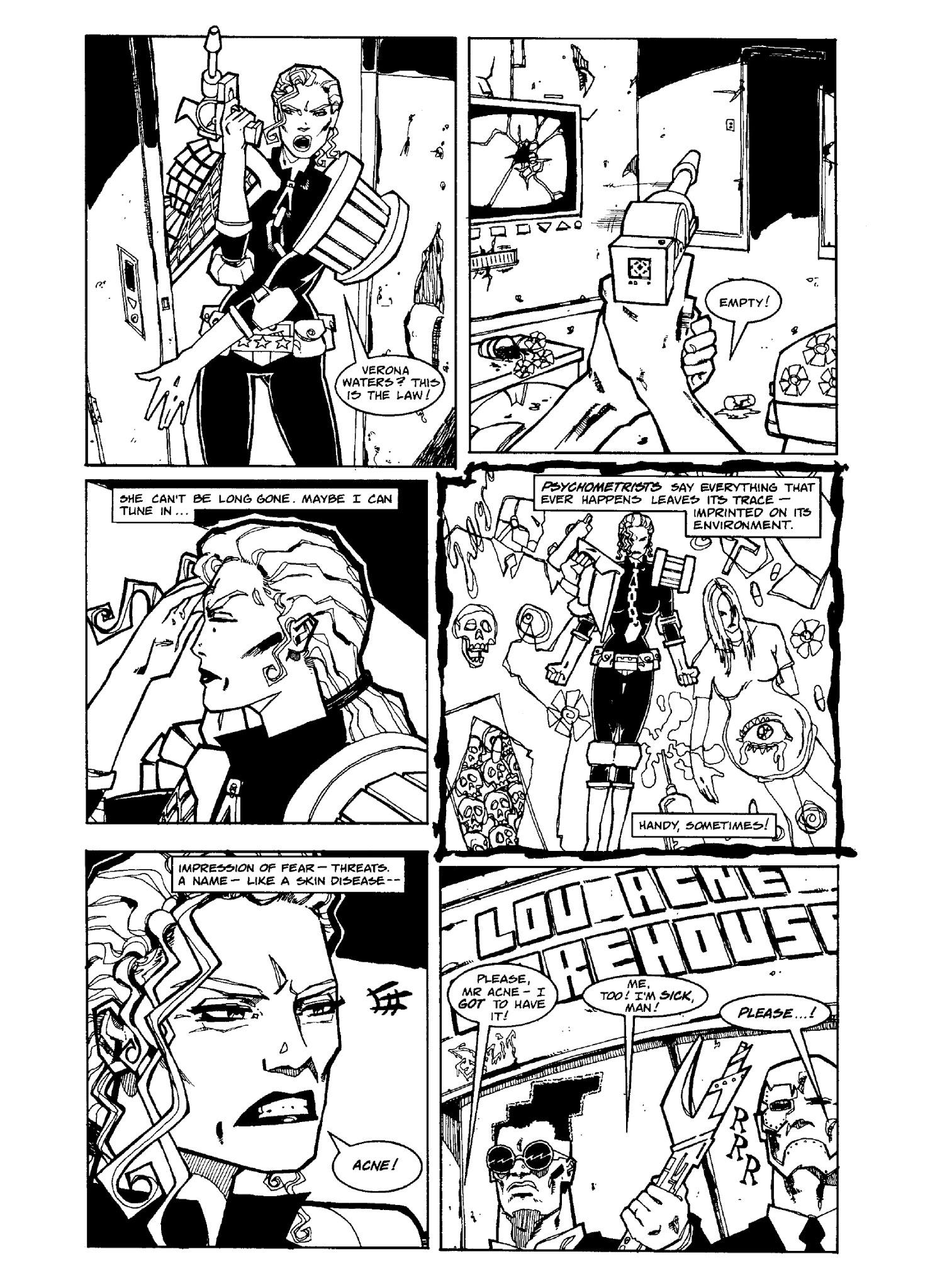 Read online Judge Anderson: The Psi Files comic -  Issue # TPB 4 - 282