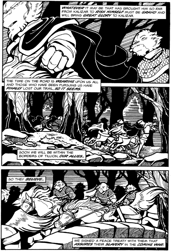 Read online Tall Tails: Thieves' Quest comic -  Issue #13 - 3