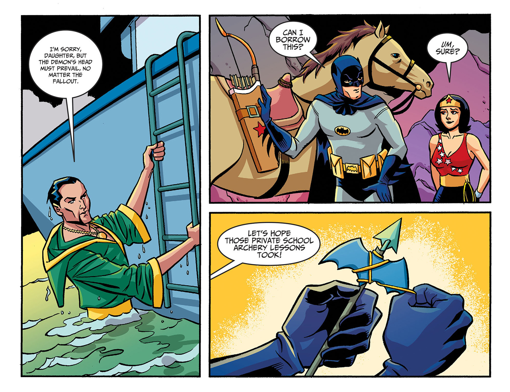 Read online Batman '66 Meets Wonder Woman '77 comic -  Issue #8 - 12