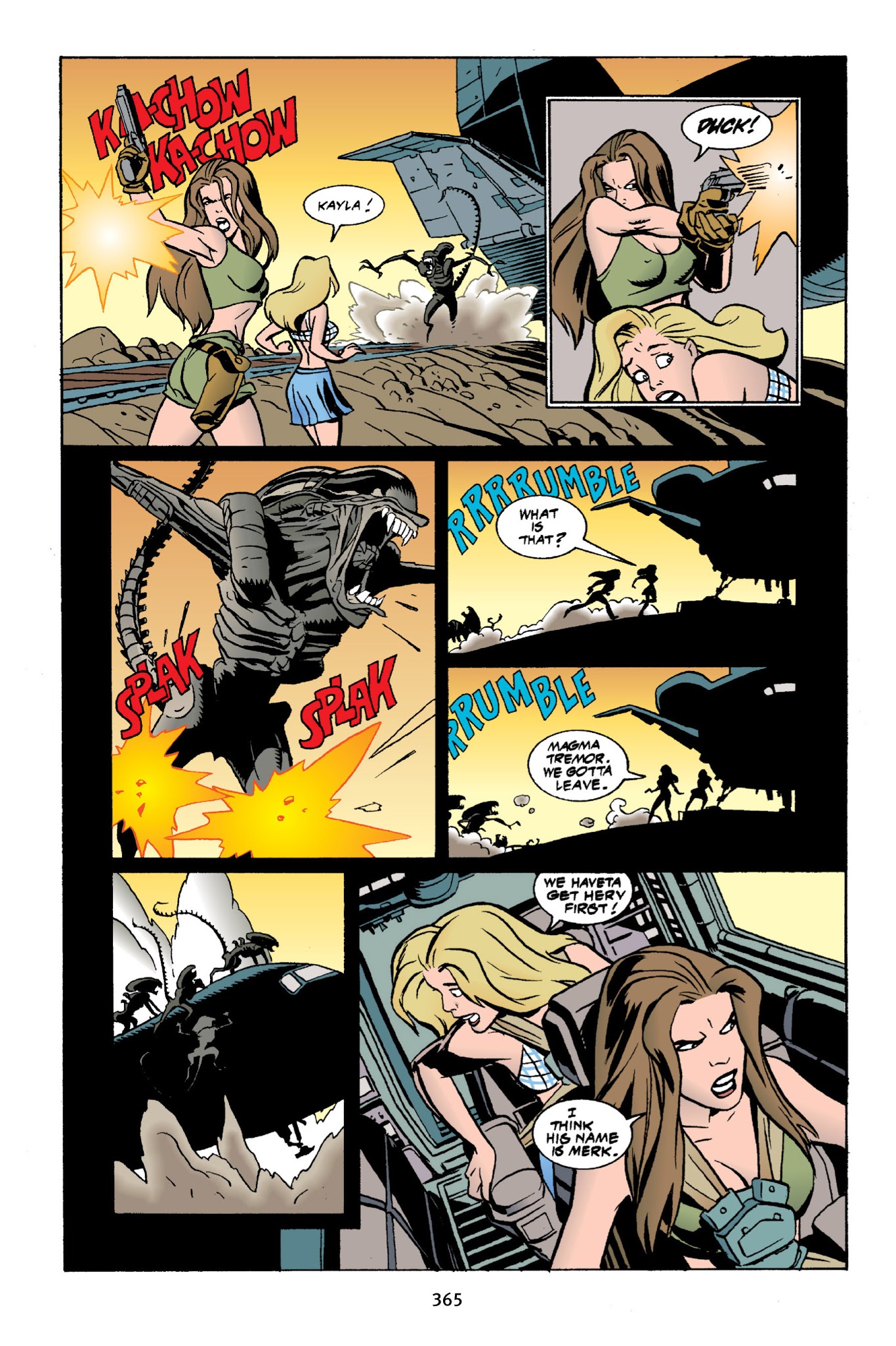 Read online Aliens Omnibus comic -  Issue # TPB 4 - 363