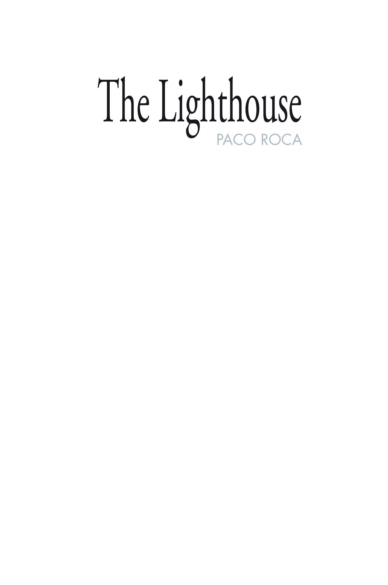 Read online The Lighthouse comic -  Issue # Full - 2