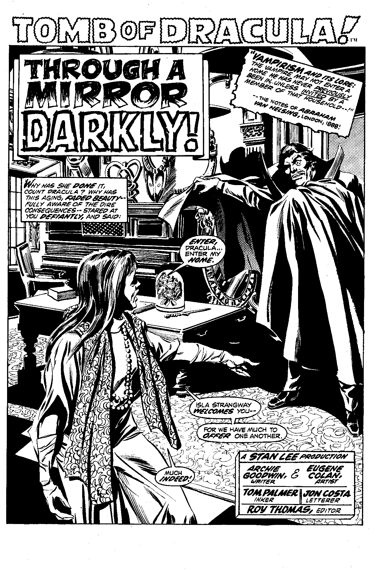 Read online Essential The Tomb of Dracula comic -  Issue # TPB 1 (Part 1) - 74