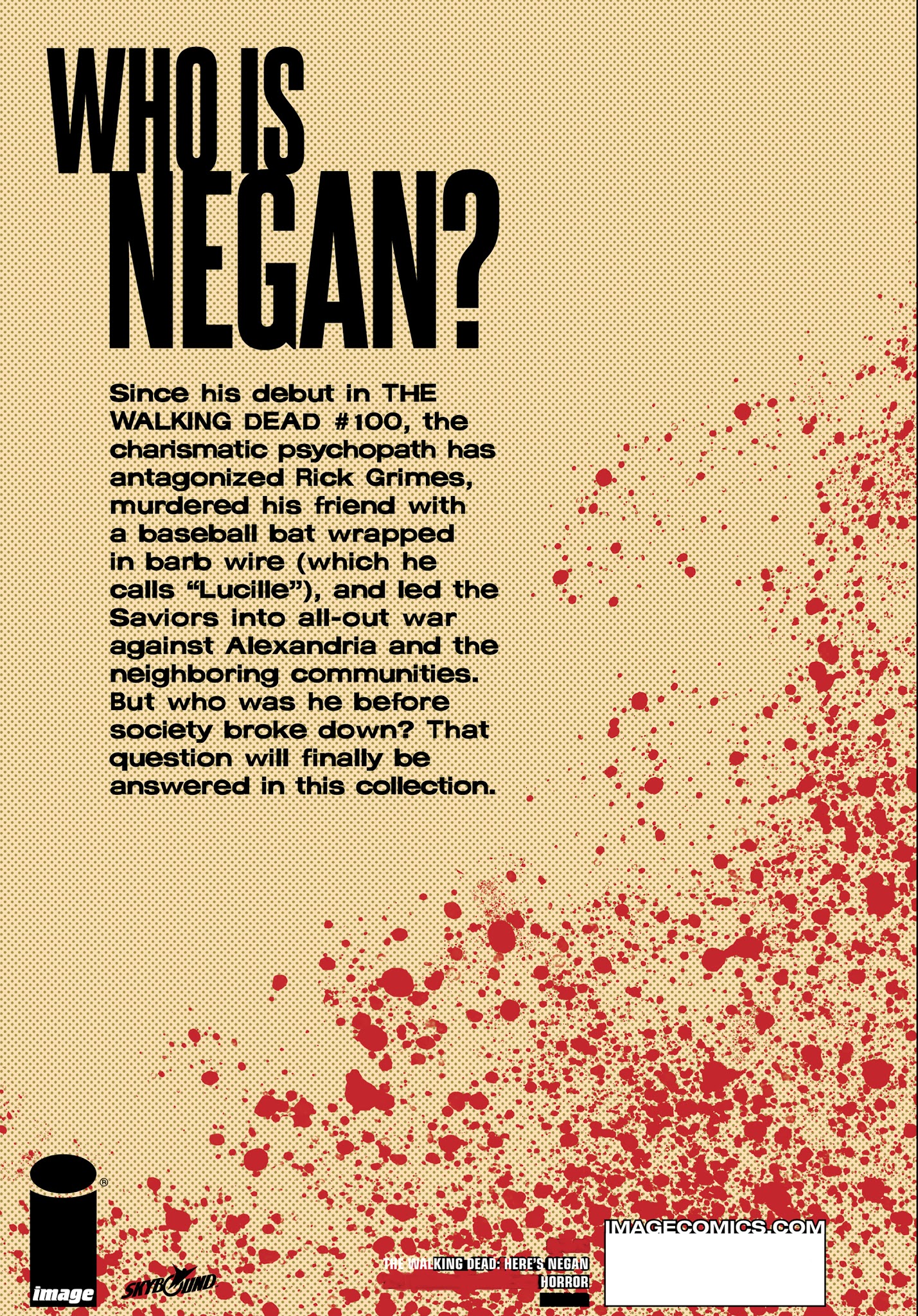 Read online The Walking Dead : Here's Negan comic -  Issue # TPB - 71