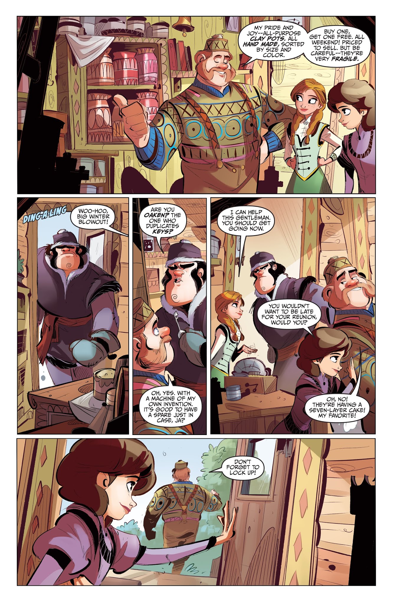 Read online Disney Frozen: Breaking Boundaries comic -  Issue #2 - 13