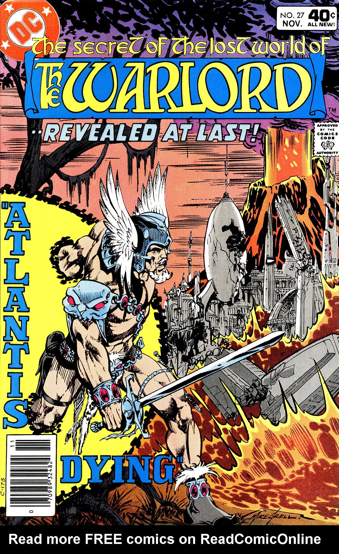 Read online Warlord (1976) comic -  Issue #27 - 1
