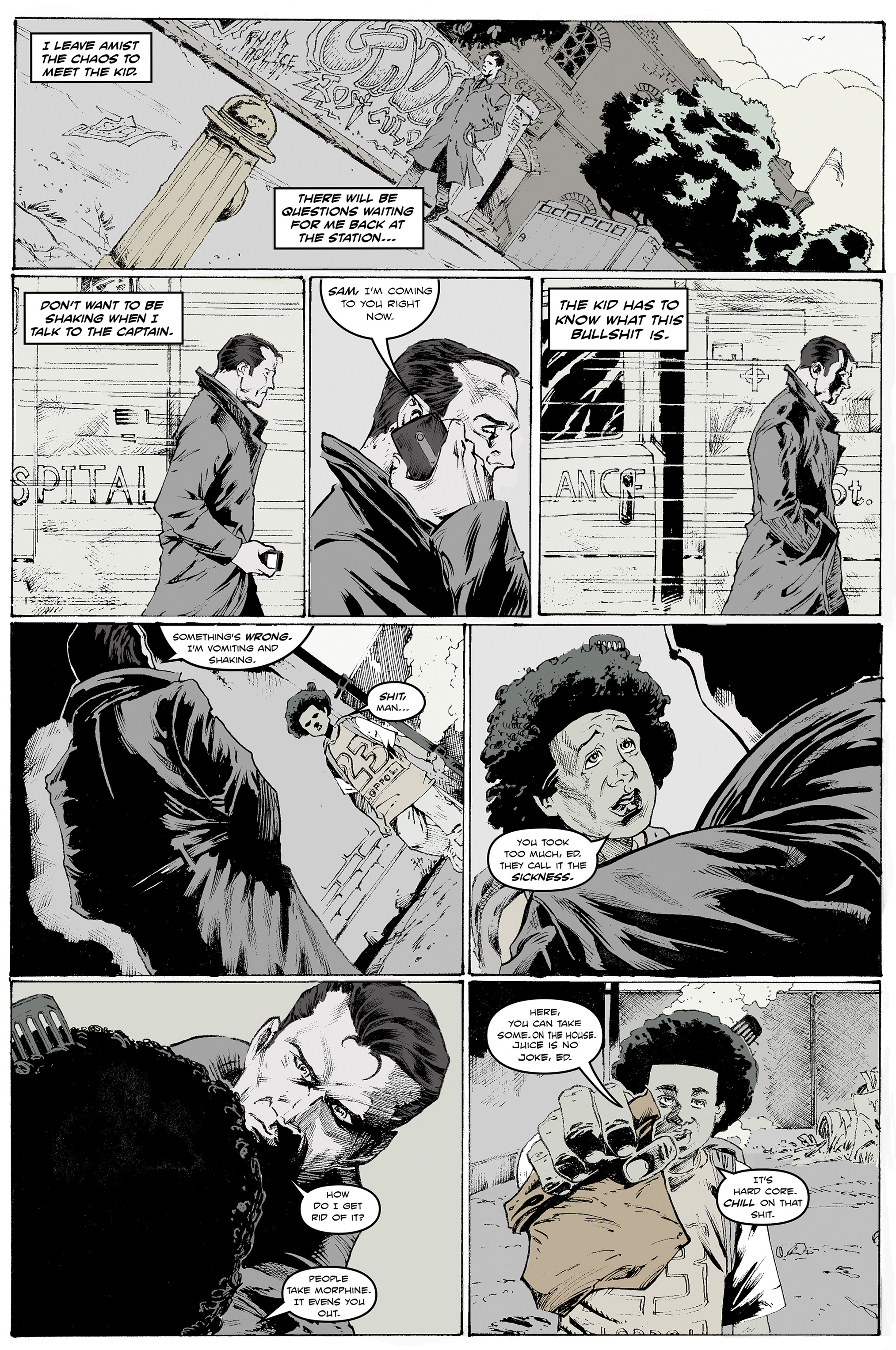 Read online Moros: A Hard Boiled Hero comic -  Issue #2 - 5