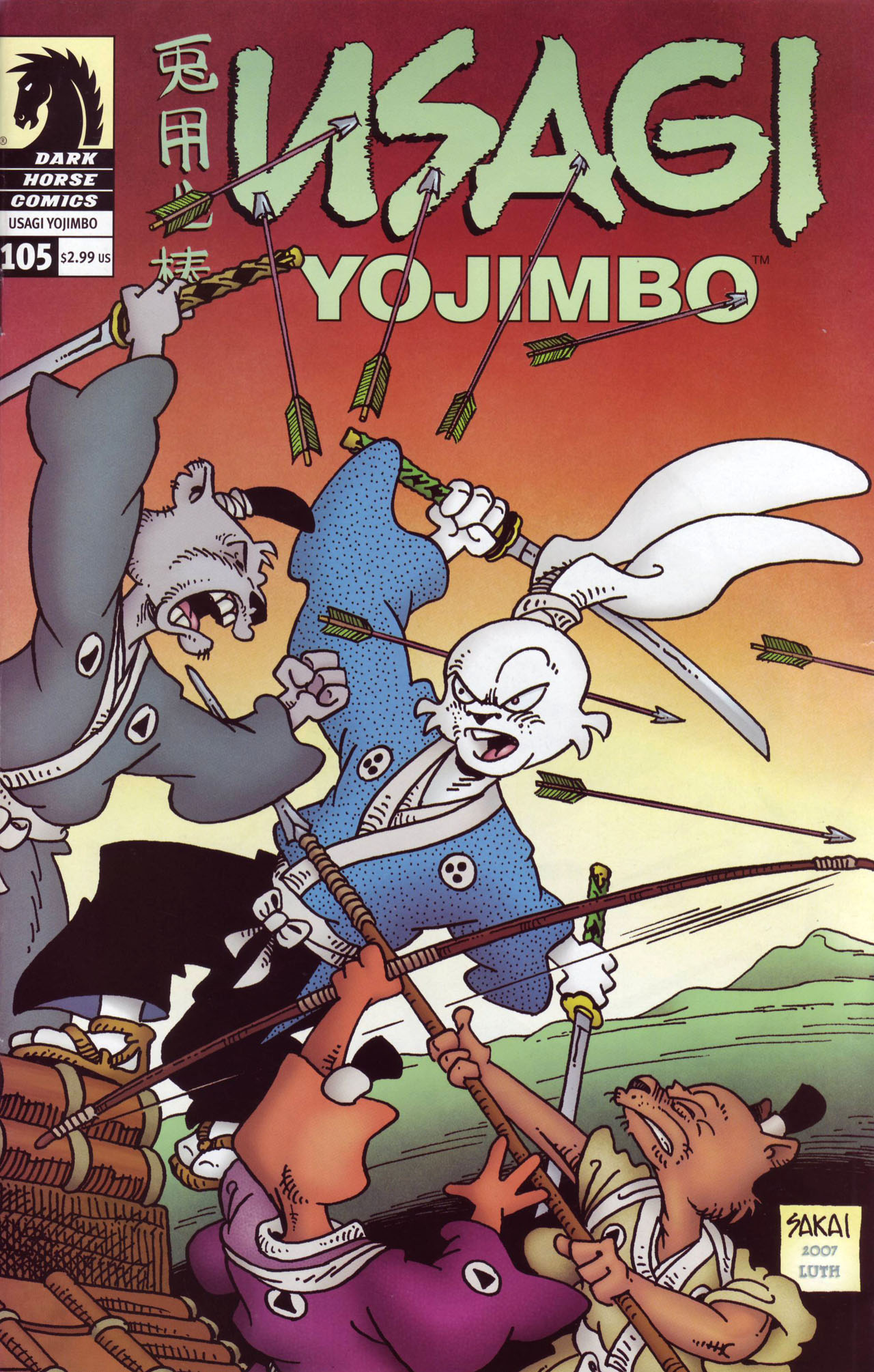 Read online Usagi Yojimbo (1996) comic -  Issue #105 - 1