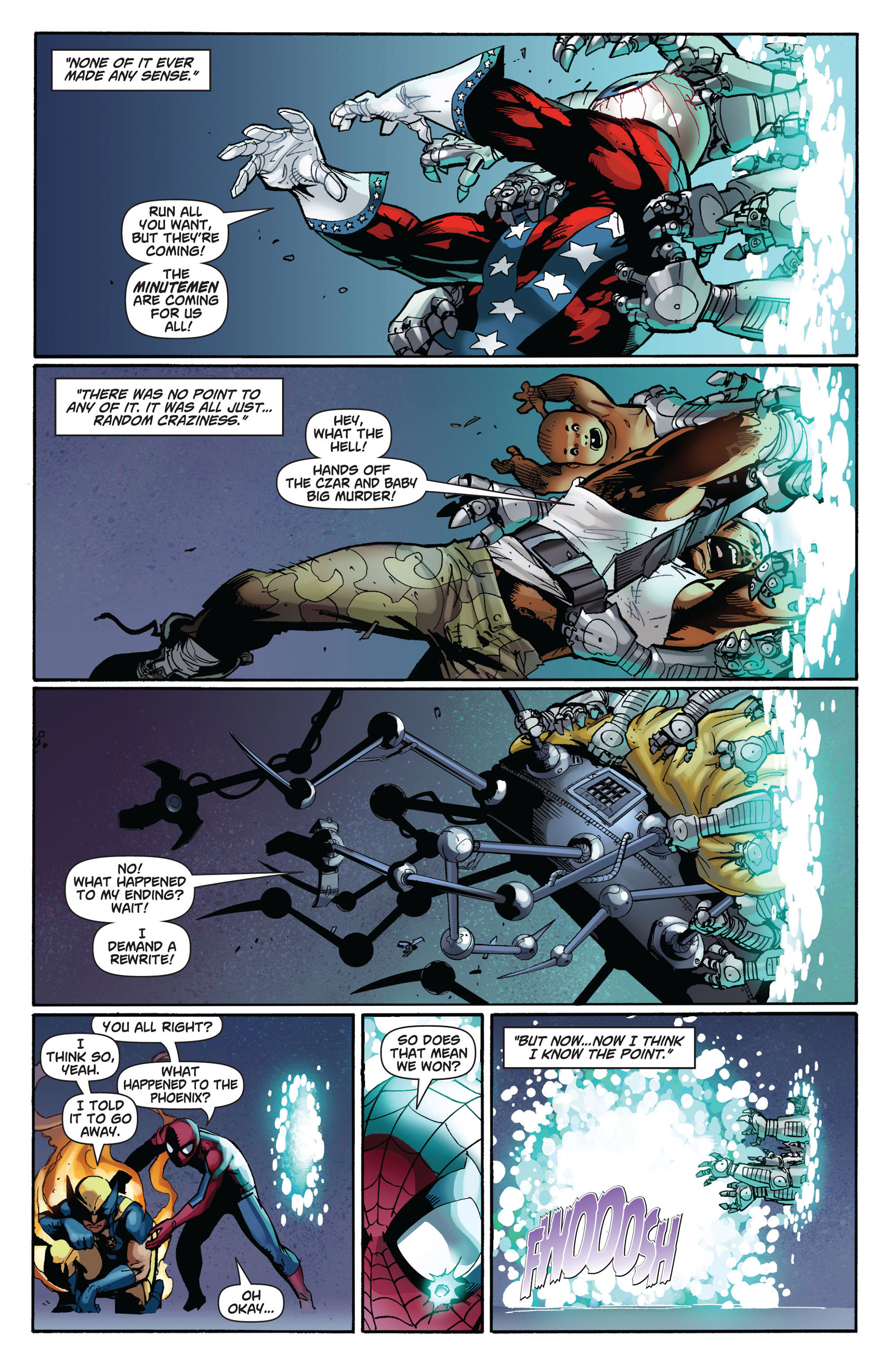 Read online Astonishing Spider-Man & Wolverine comic -  Issue #6 - 12