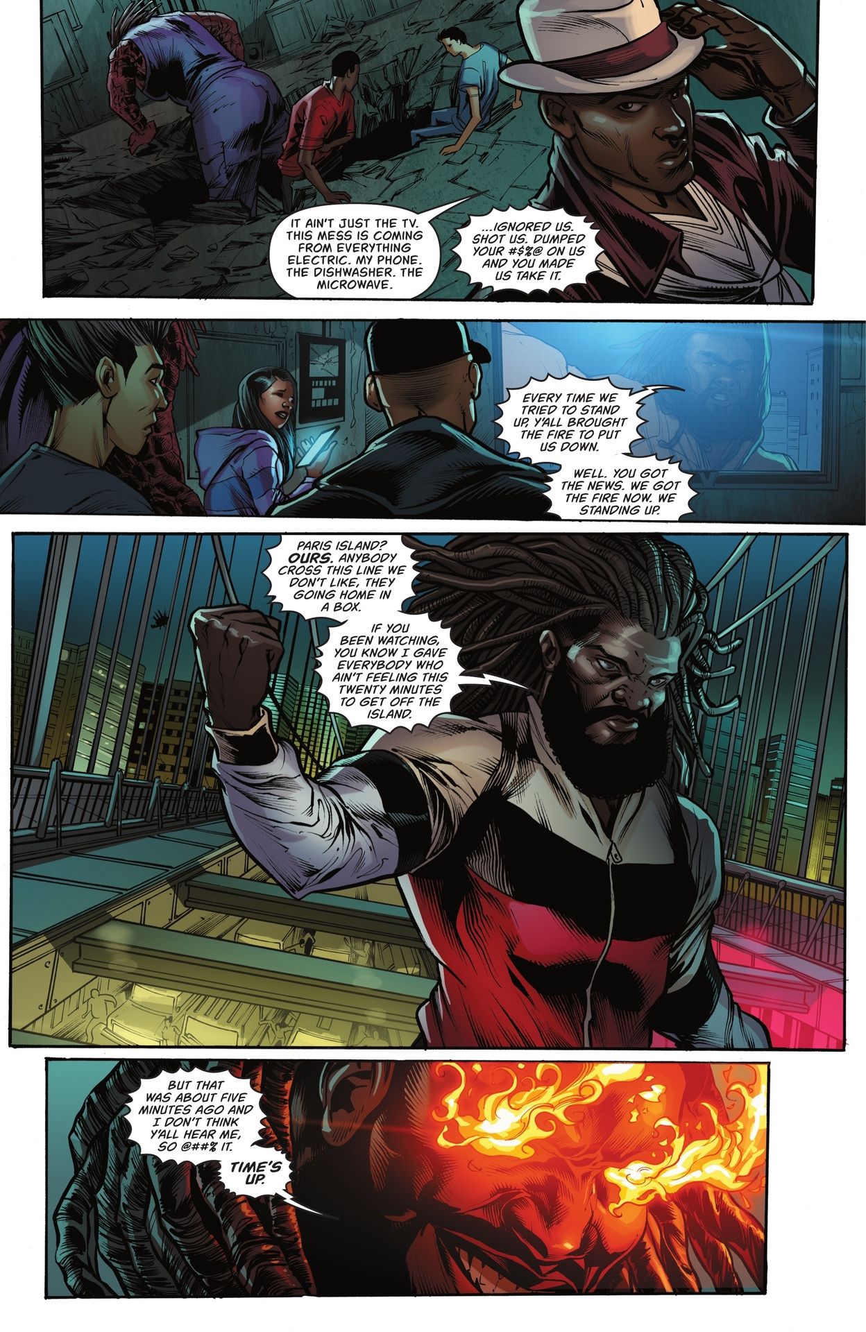 Read online Blood Syndicate: Season One comic -  Issue #4 - 21