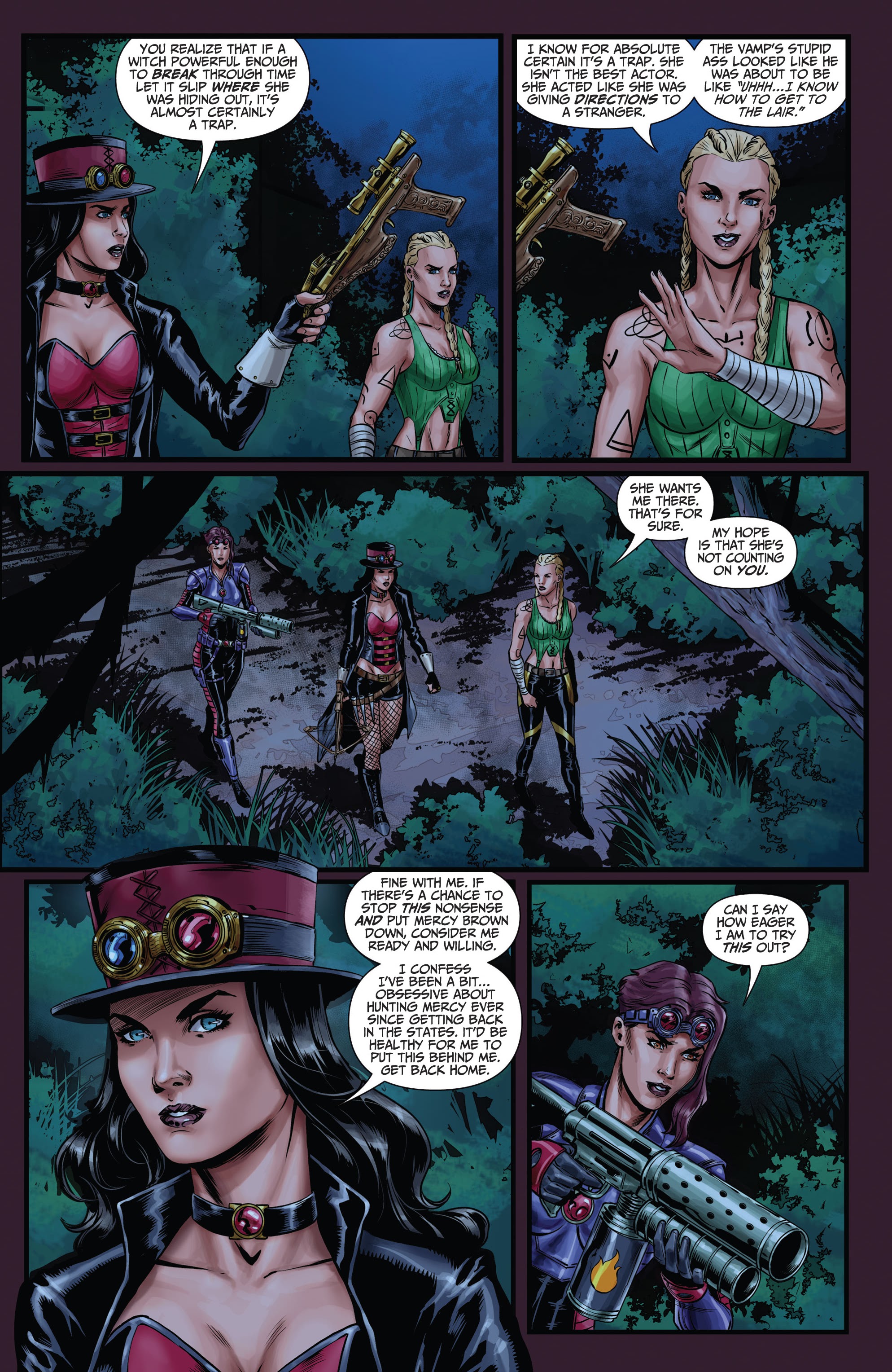 Read online Van Helsing Annual: Hour of the Witch comic -  Issue # Full - 47