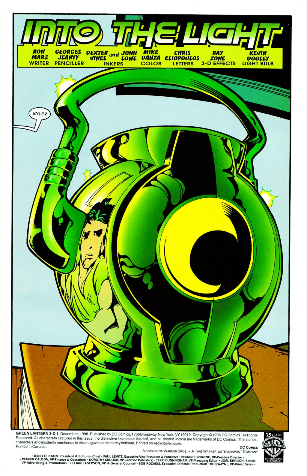 Read online Green Lantern 3-D comic -  Issue # Full - 2