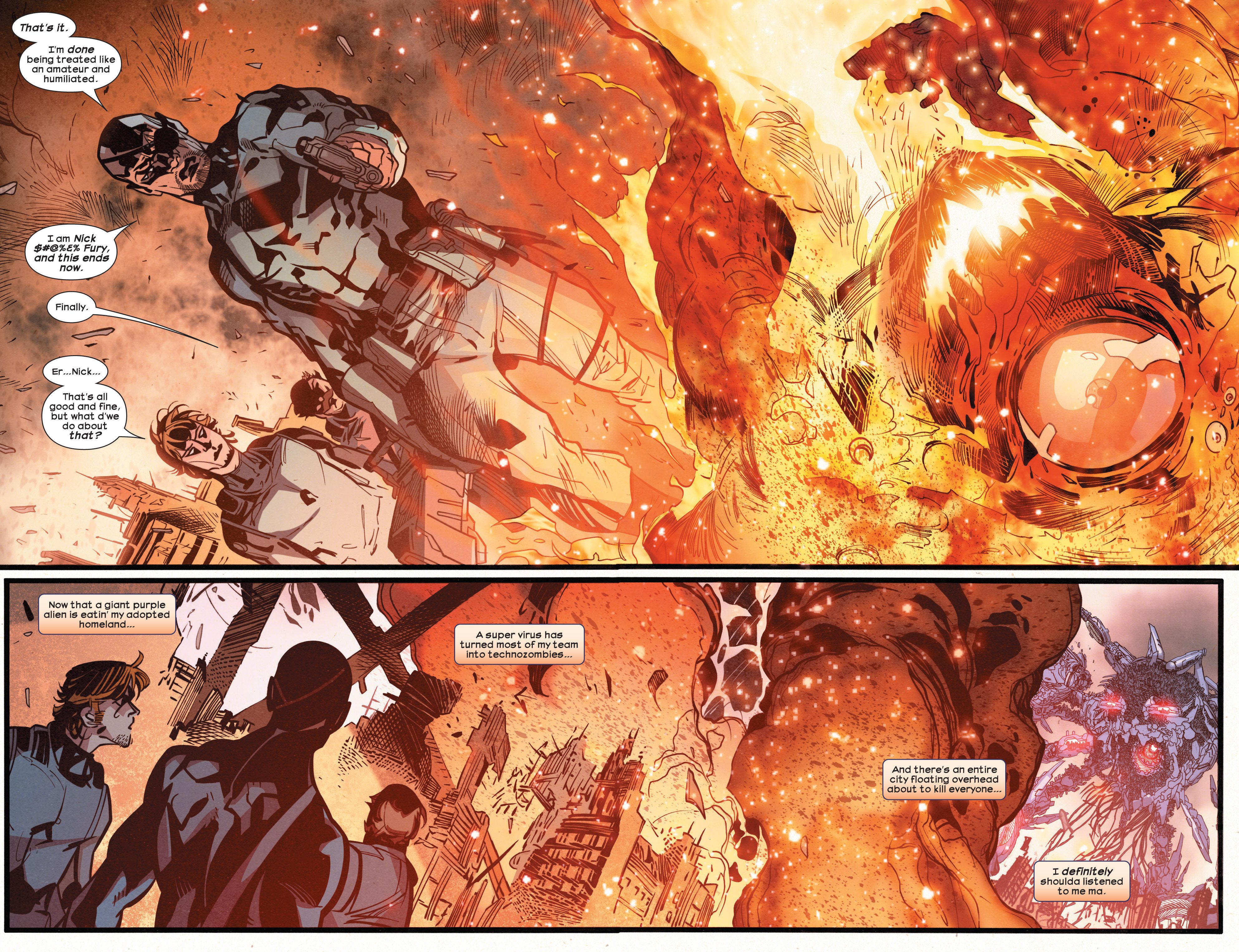 Read online Cataclysm: Ultimates comic -  Issue #3 - 4