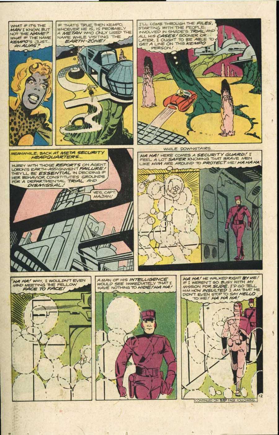 Read online Shade, the Changing Man (1977) comic -  Issue #3 - 13