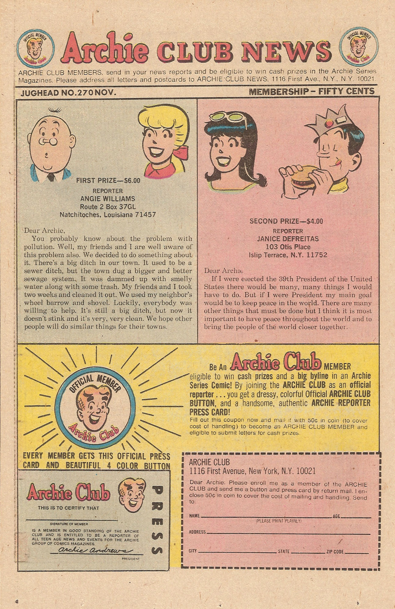 Read online Jughead (1965) comic -  Issue #270 - 26
