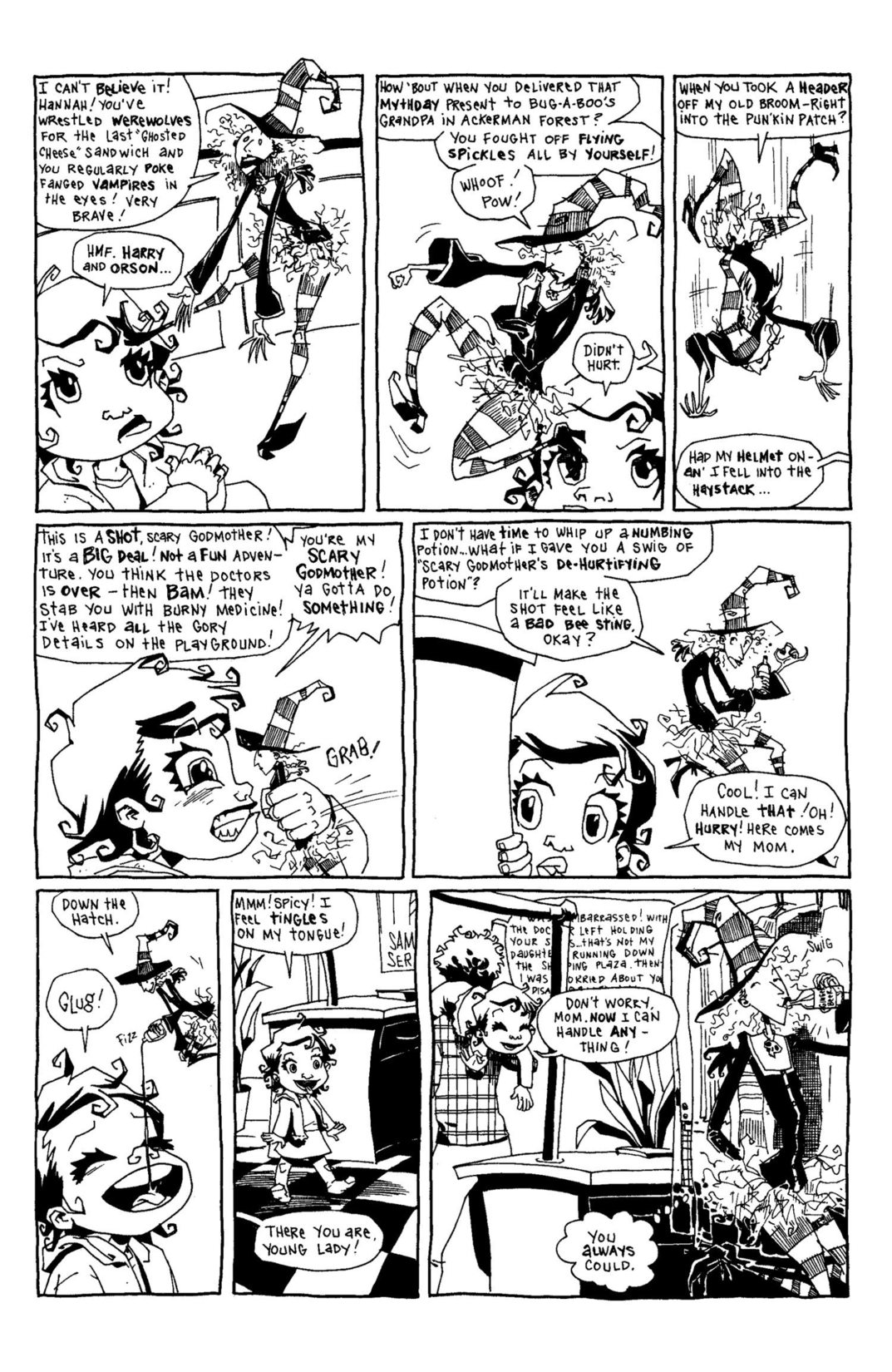 Read online Scary Godmother Comic Book Stories comic -  Issue # TPB - 83