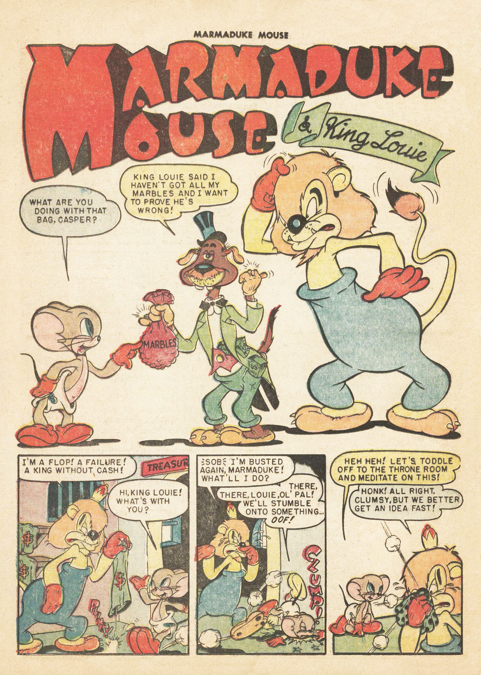 Read online Marmaduke Mouse comic -  Issue #20 - 28