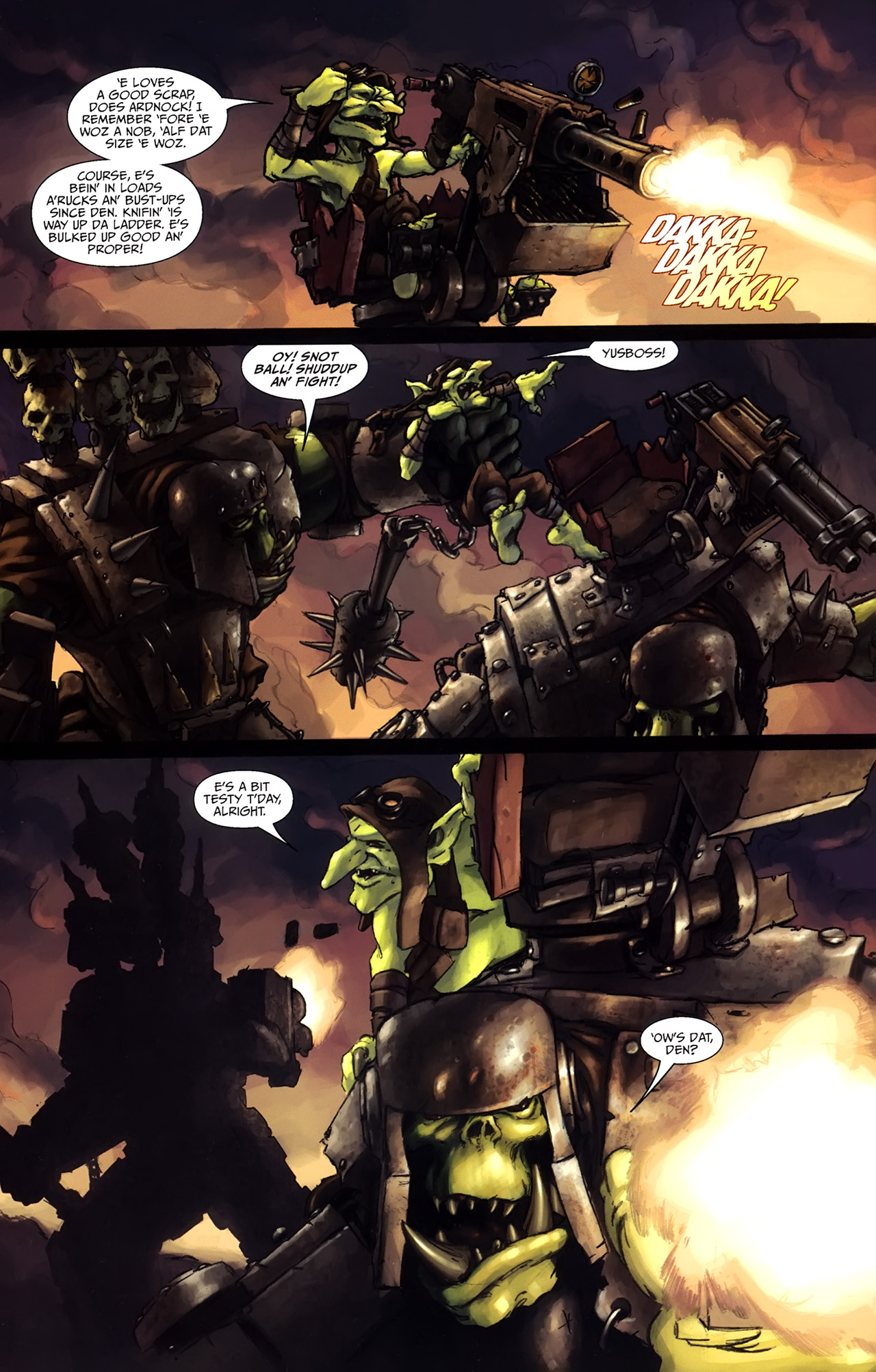 Read online Warhammer 40,000: Blood and Thunder comic -  Issue #1 - 6
