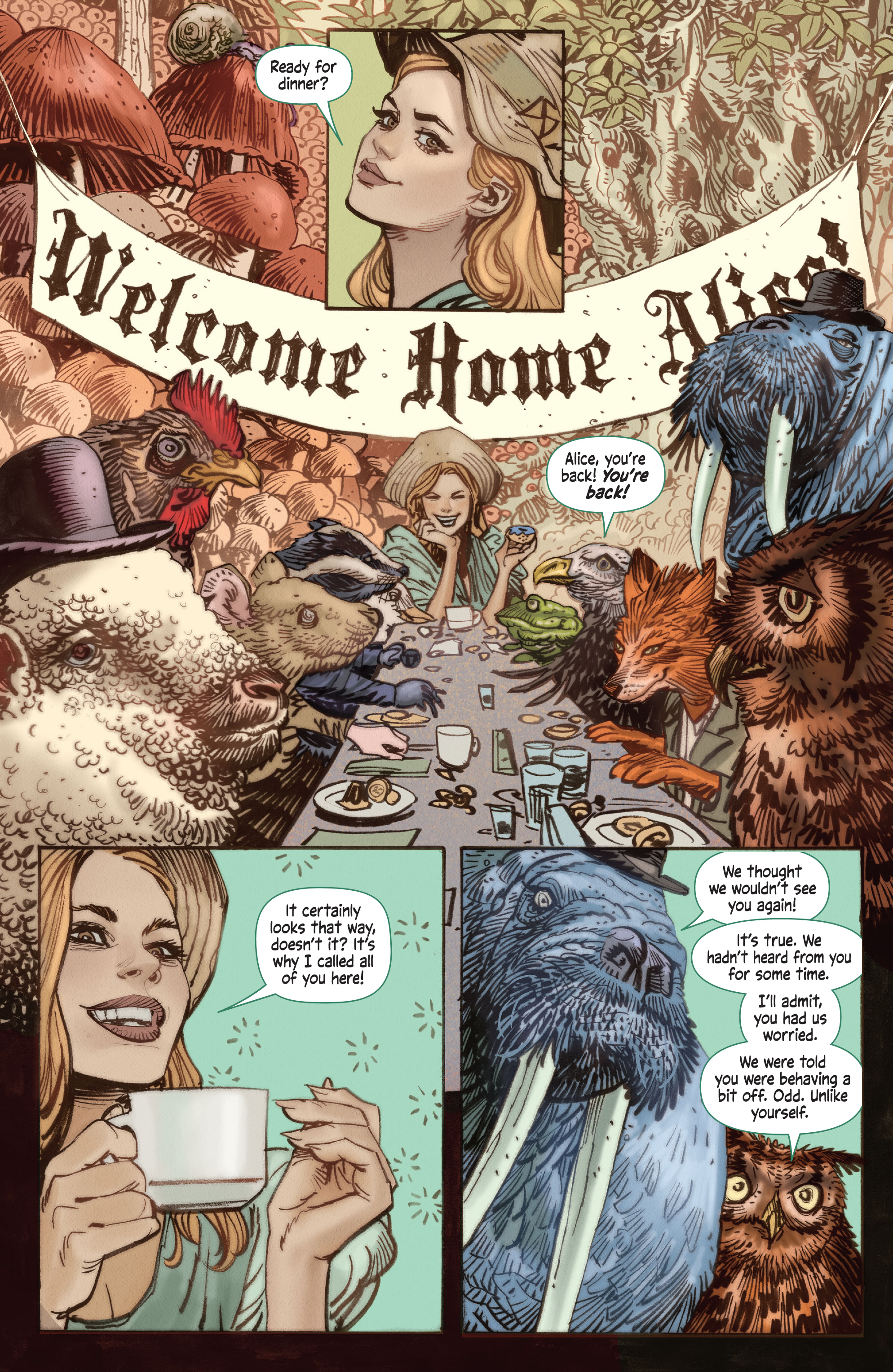 Read online Alice Ever After comic -  Issue #5 - 22