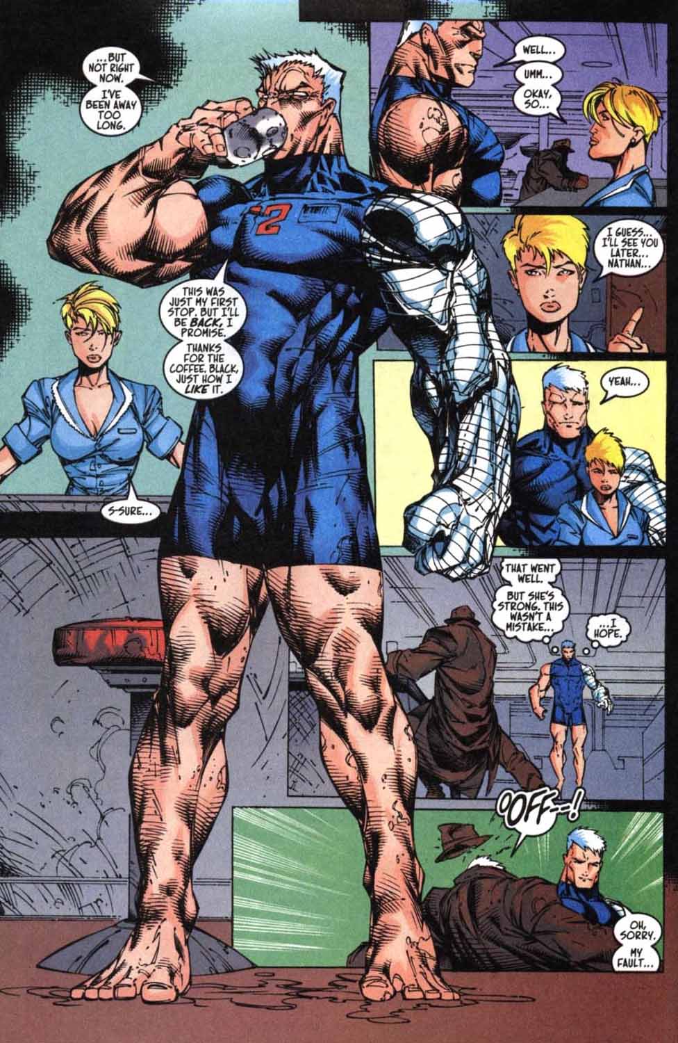 Read online Cable (1993) comic -  Issue #63 - 7