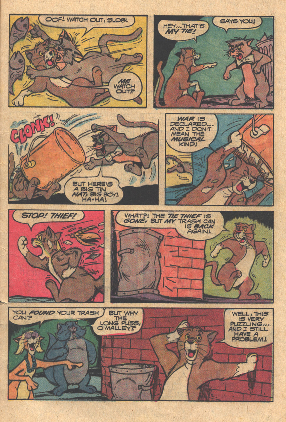 Read online O'Malley and the Alley Cats comic -  Issue #3 - 9