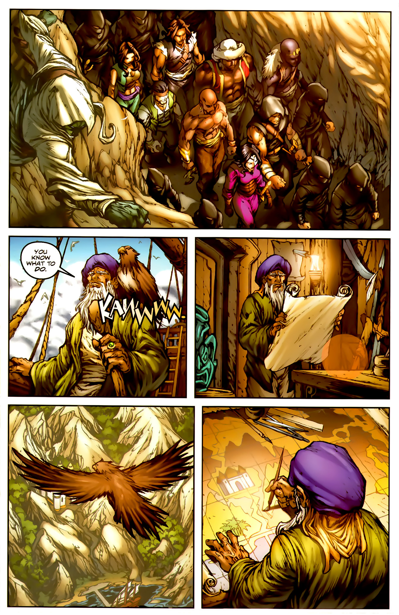 Read online 1001 Arabian Nights: The Adventures of Sinbad comic -  Issue #1 - 15