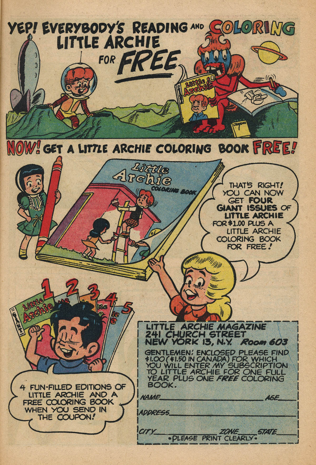 Read online The Adventures of Little Archie comic -  Issue #25 - 13