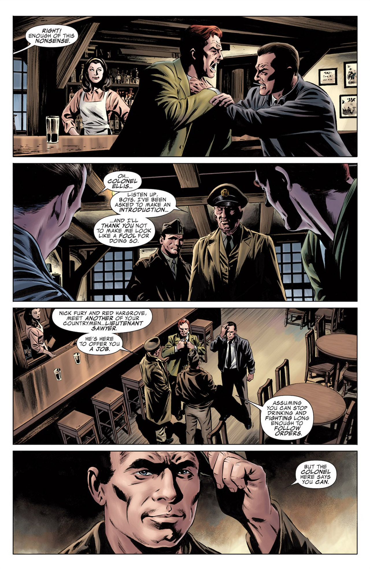 Read online The Marvels Project comic -  Issue #1 - 22