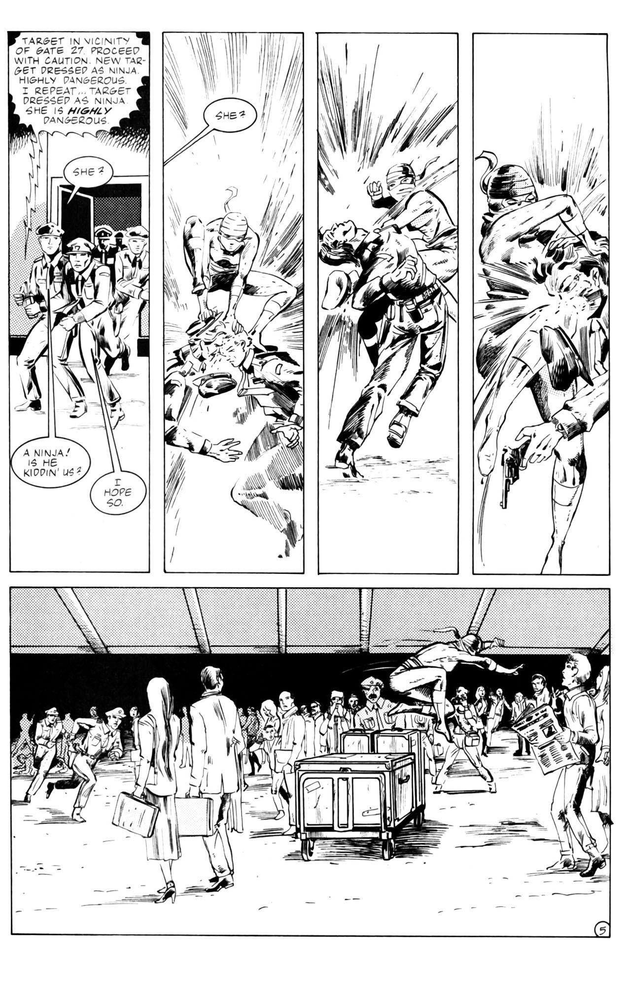 Read online Ninja comic -  Issue #5 - 7