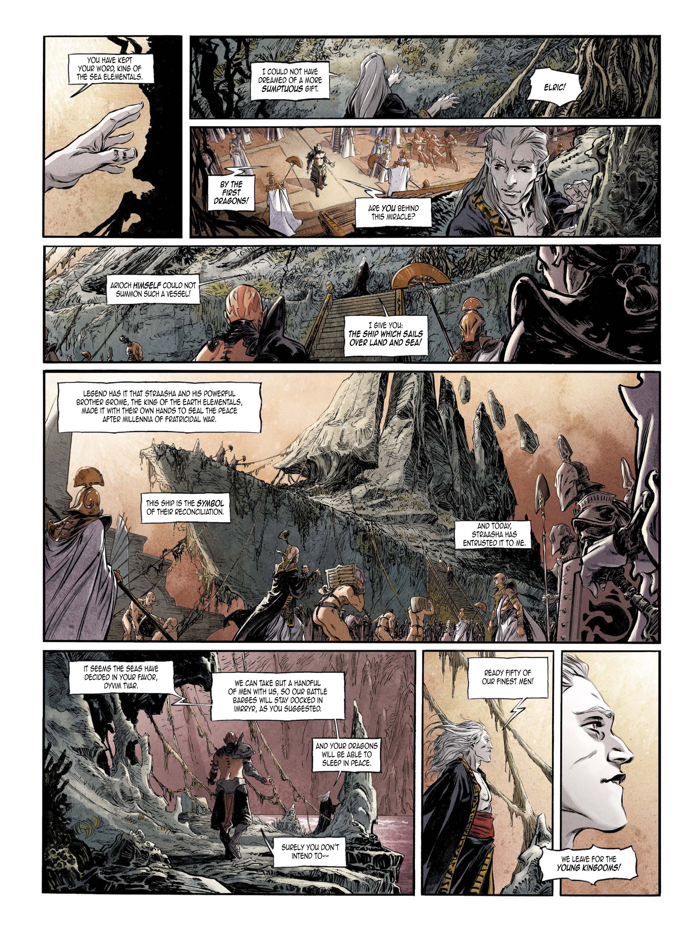 Read online Elric comic -  Issue # TPB 2 - 24