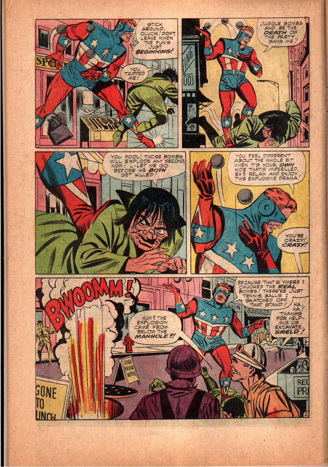 Read online Fly Man comic -  Issue #35 - 13