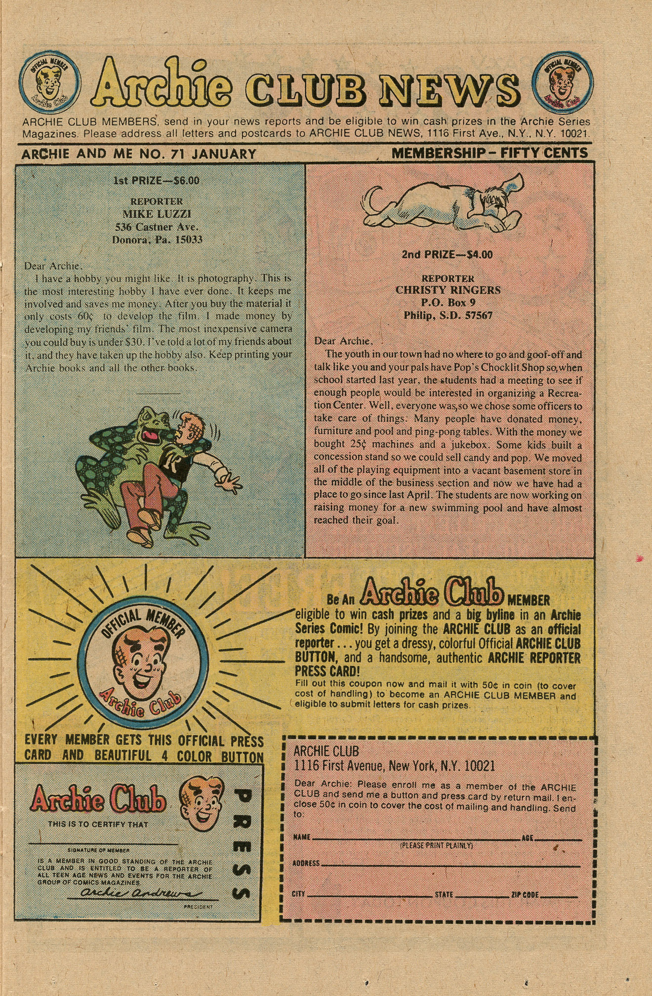 Read online Archie and Me comic -  Issue #71 - 11