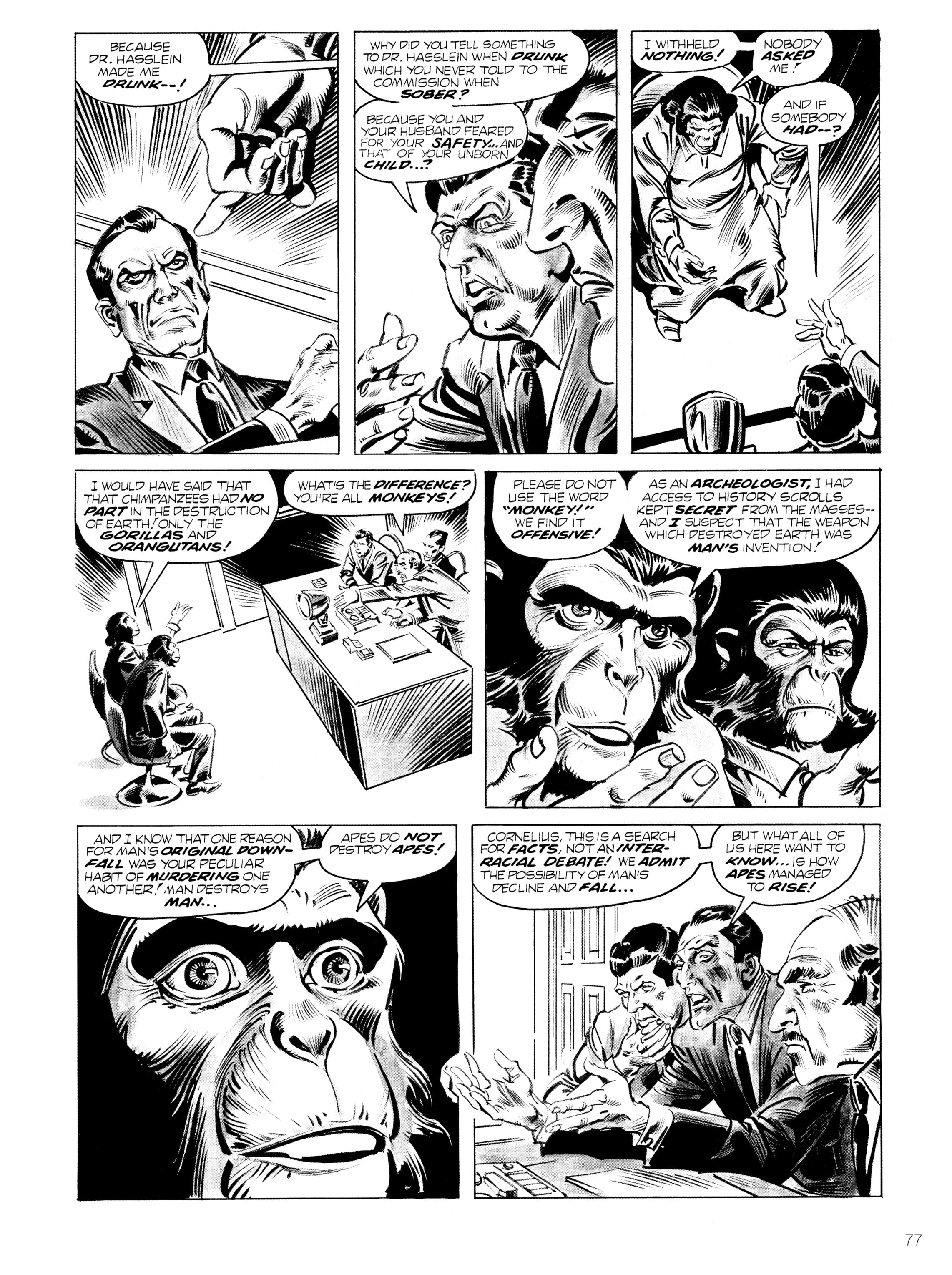 Read online Planet of the Apes: Archive comic -  Issue # TPB 3 (Part 1) - 74