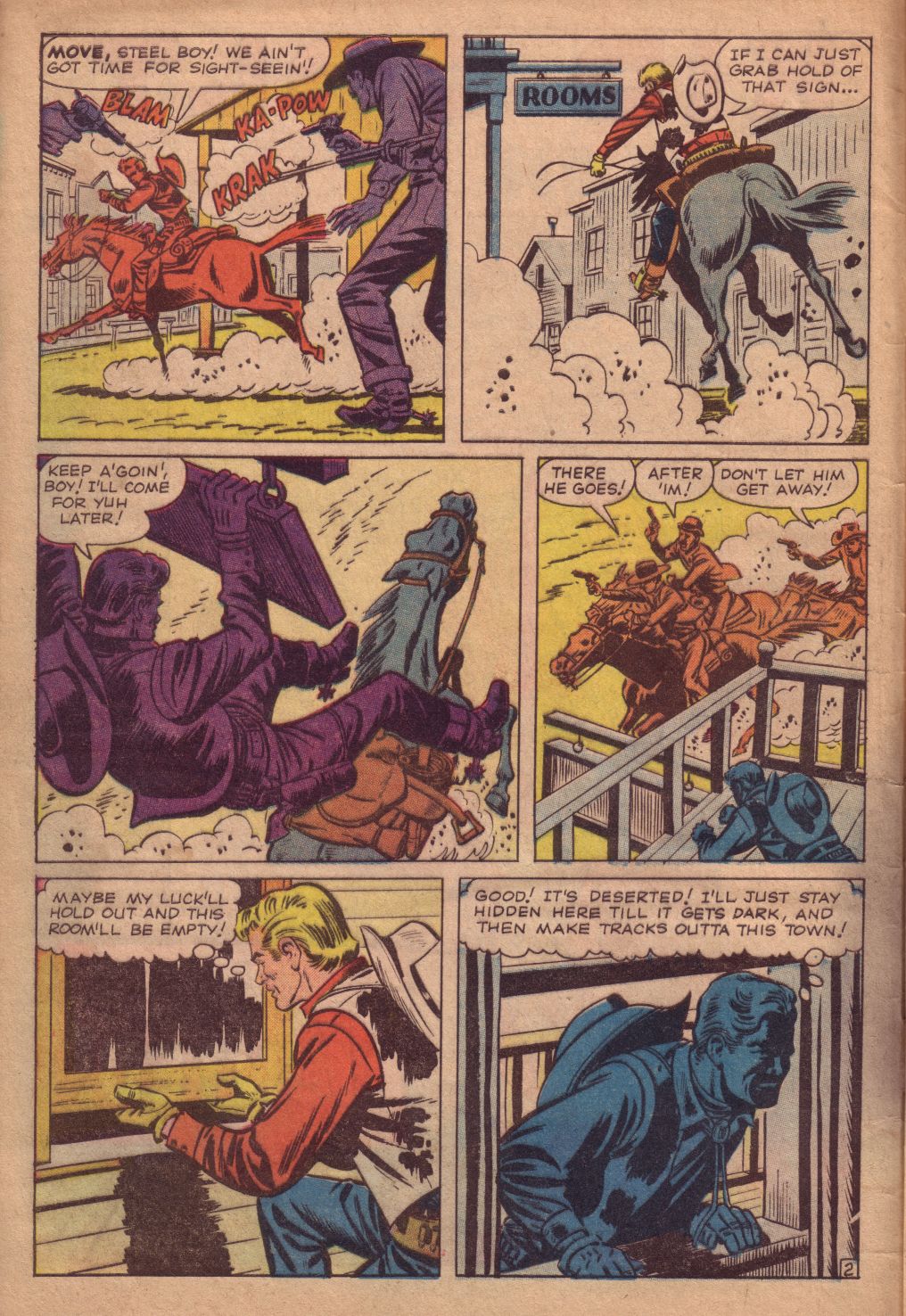 Read online Gunsmoke Western comic -  Issue #67 - 4