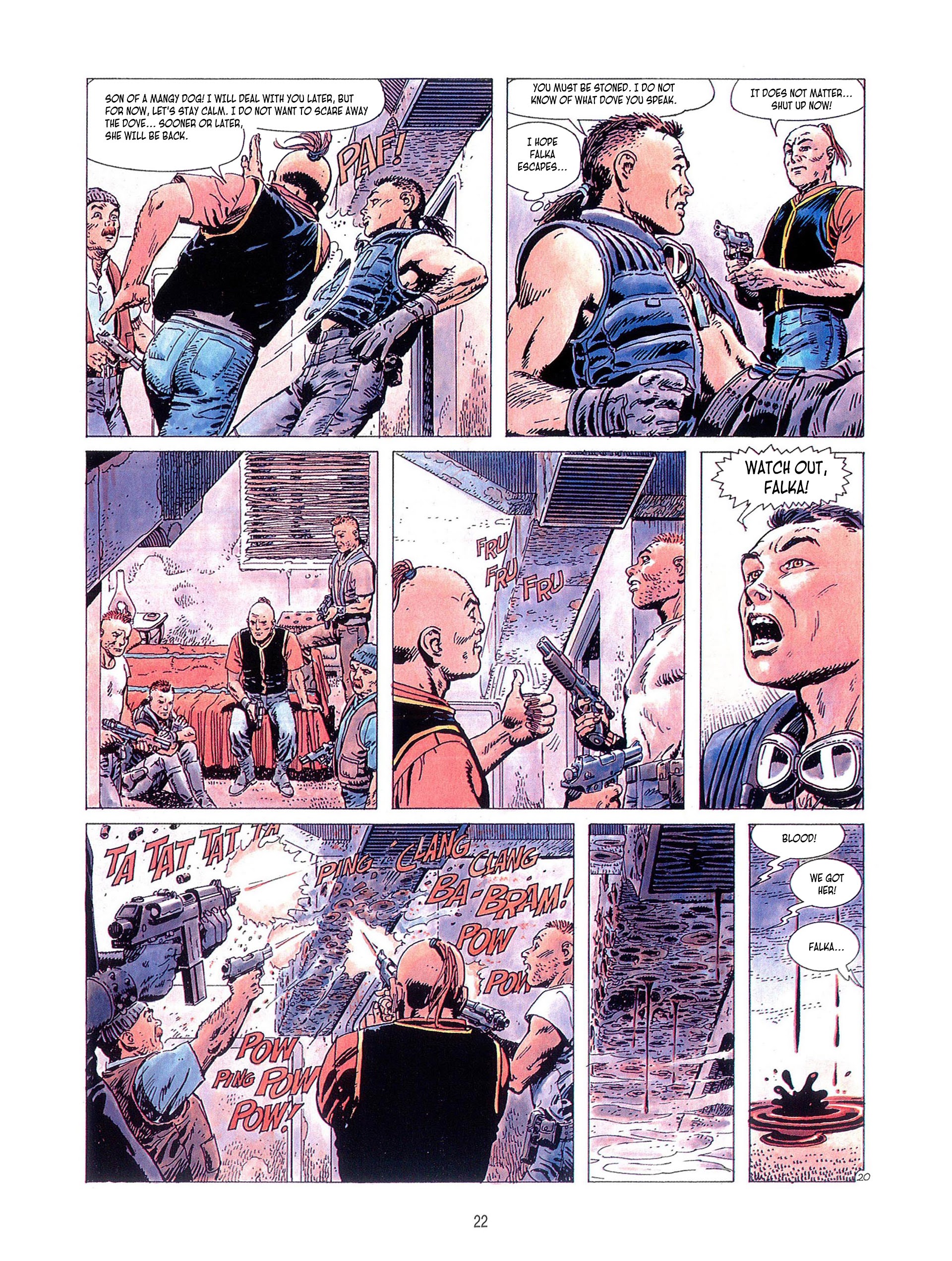 Read online Falka comic -  Issue #2 - 22