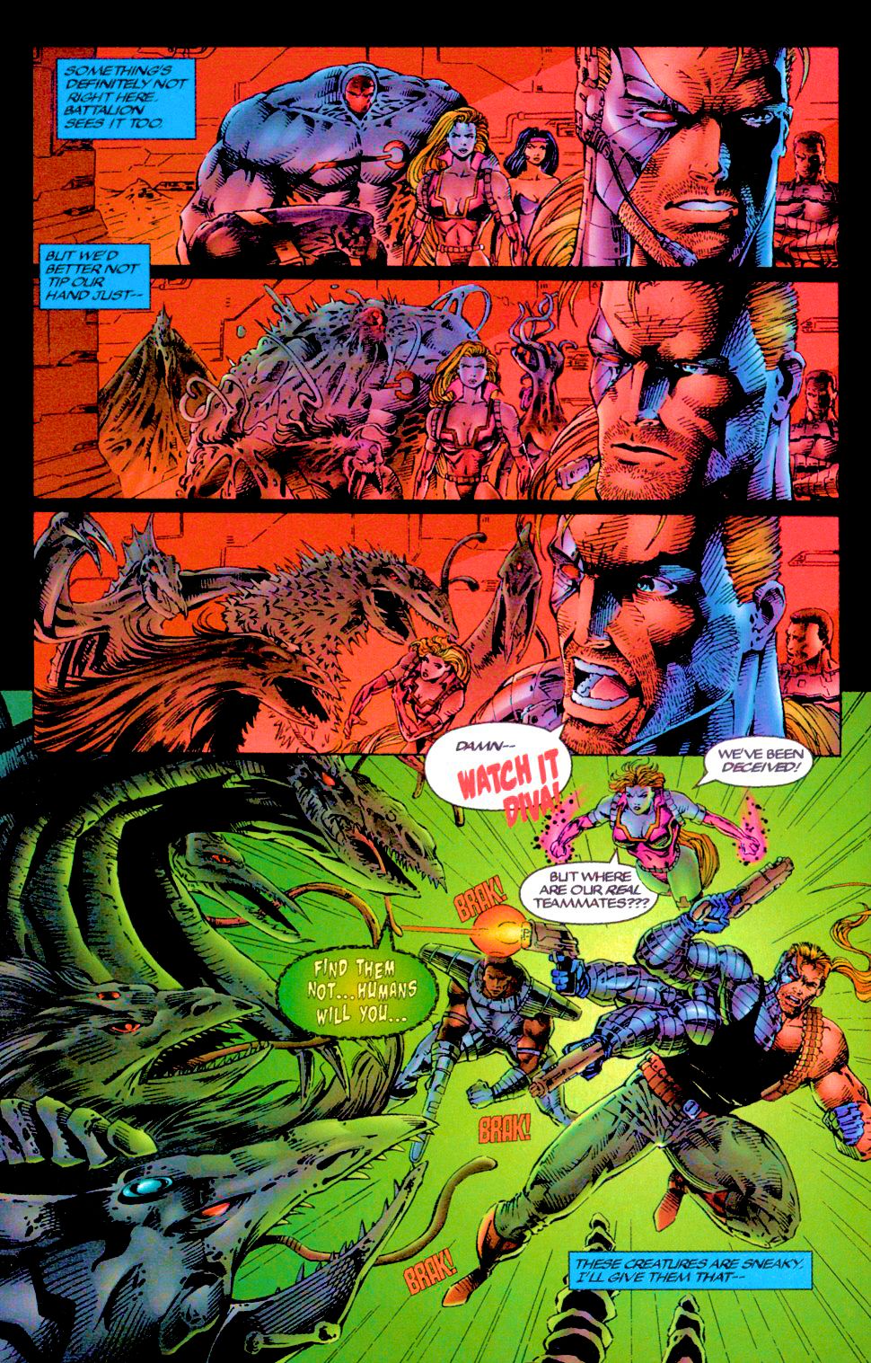 Read online Codename: Strykeforce comic -  Issue #7 - 10