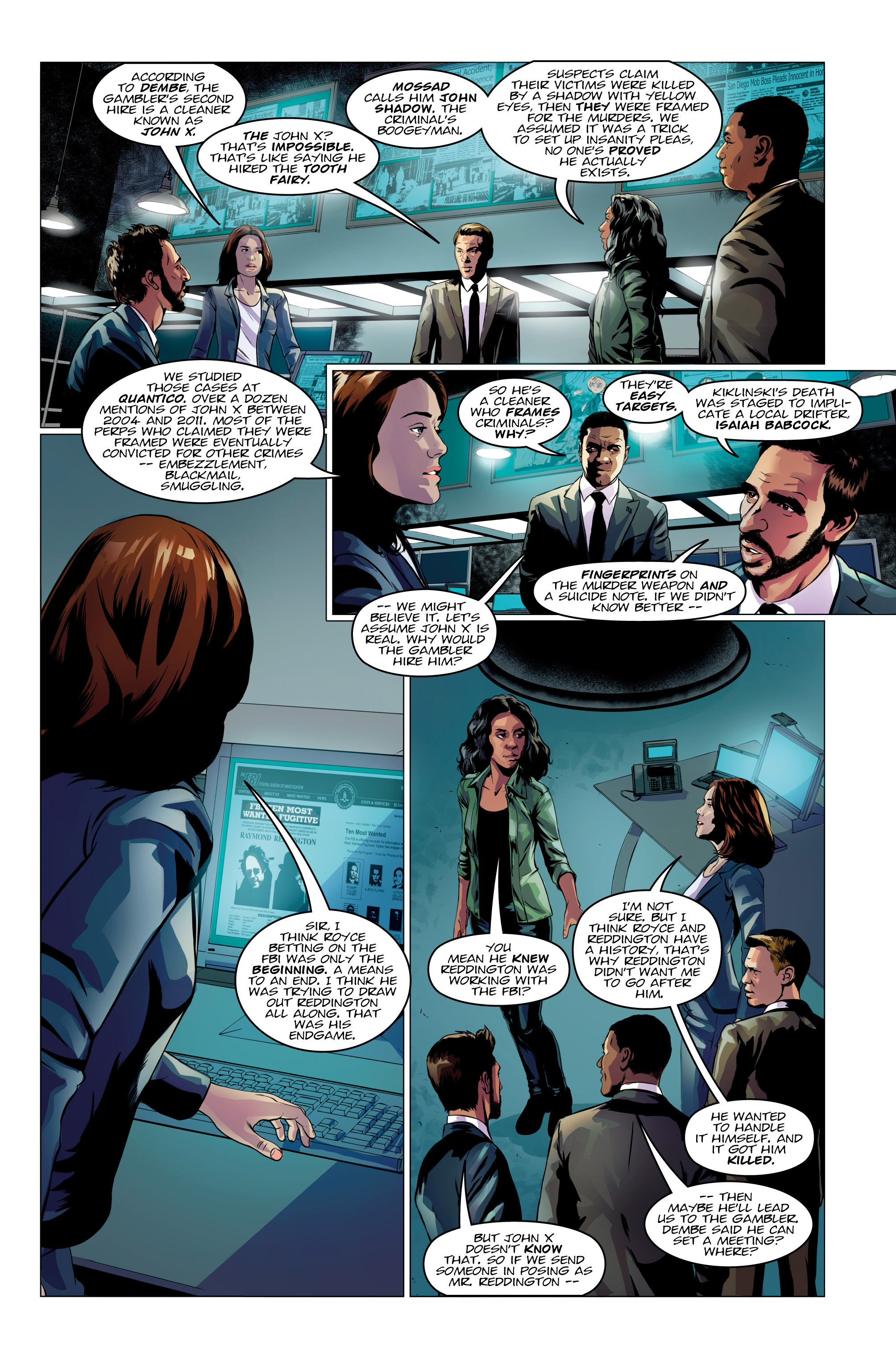 Read online The Blacklist comic -  Issue #4 - 9