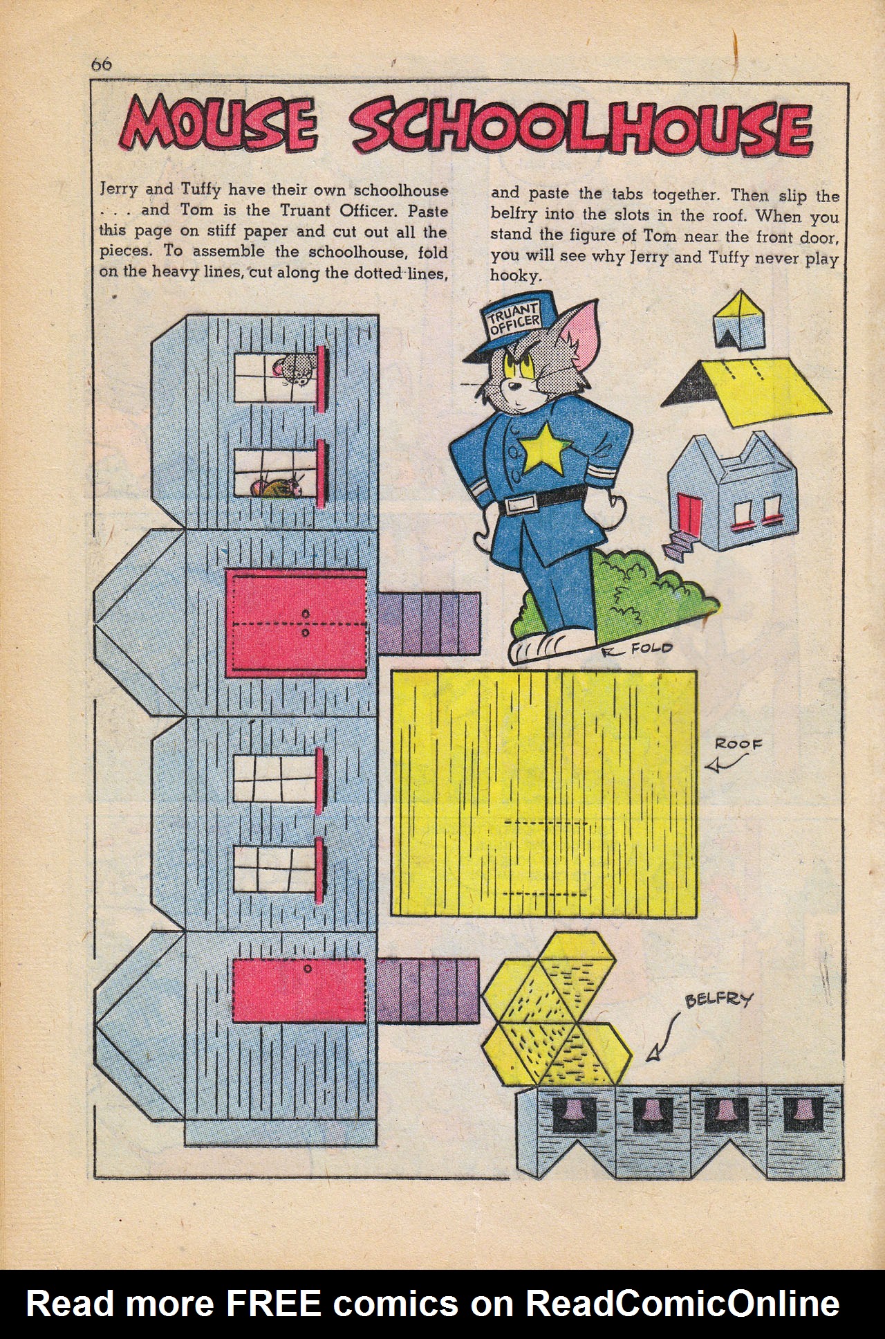 Read online Tom & Jerry's Back to School comic -  Issue # TPB - 68