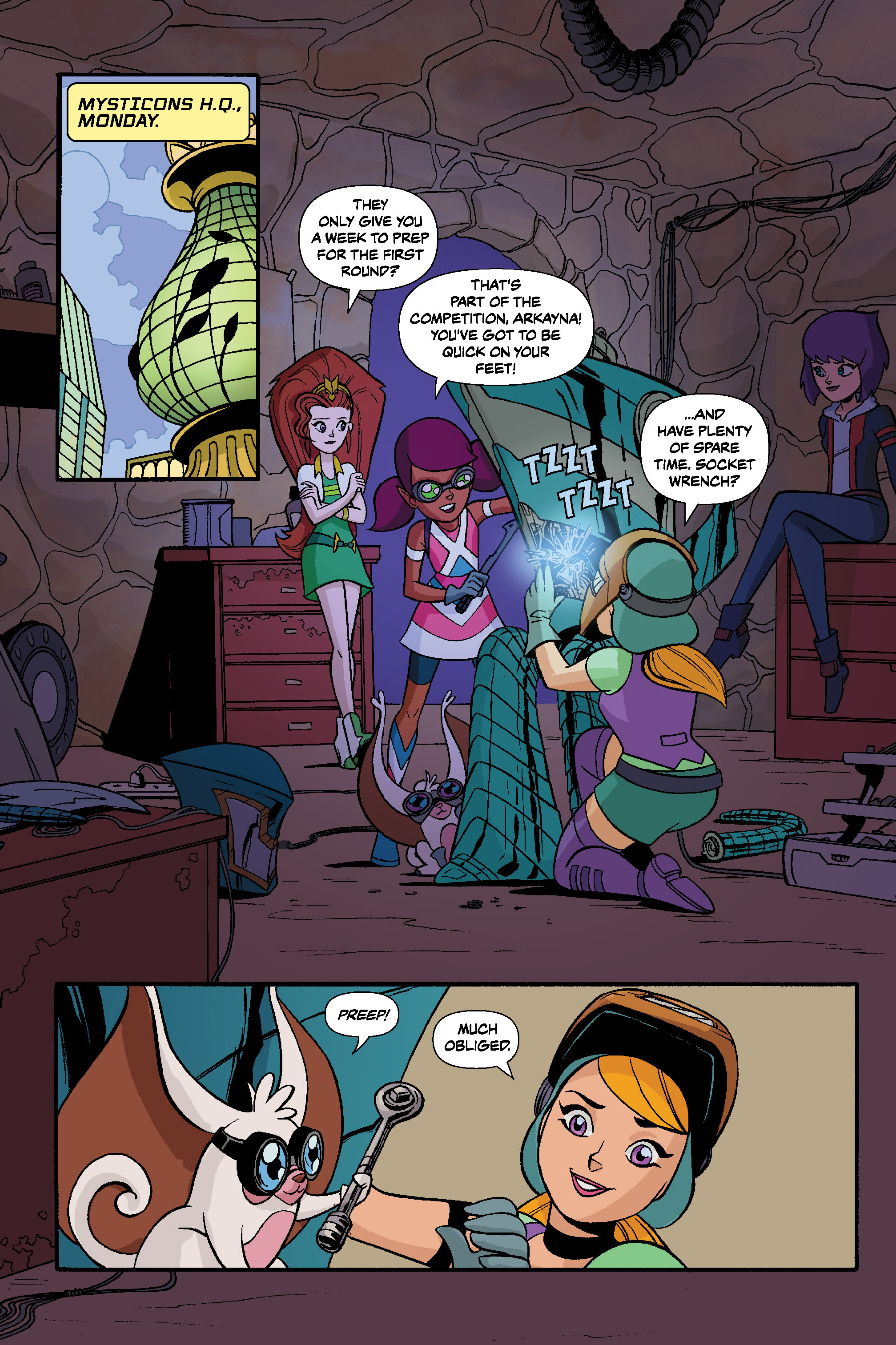 Read online Mysticons comic -  Issue # TPB 2 - 36