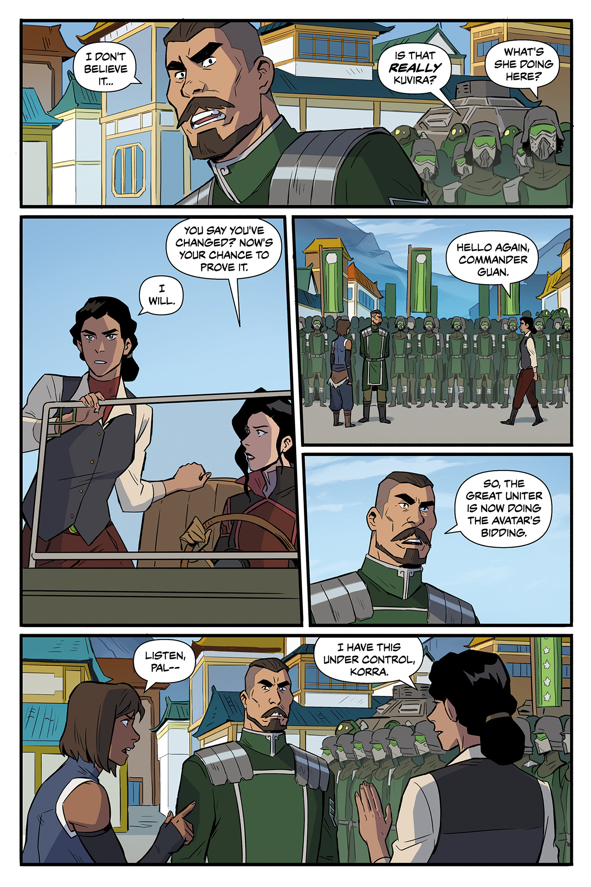 Read online The Legend of Korra: Ruins of the Empire Omnibus comic -  Issue # TPB (Part 1) - 60
