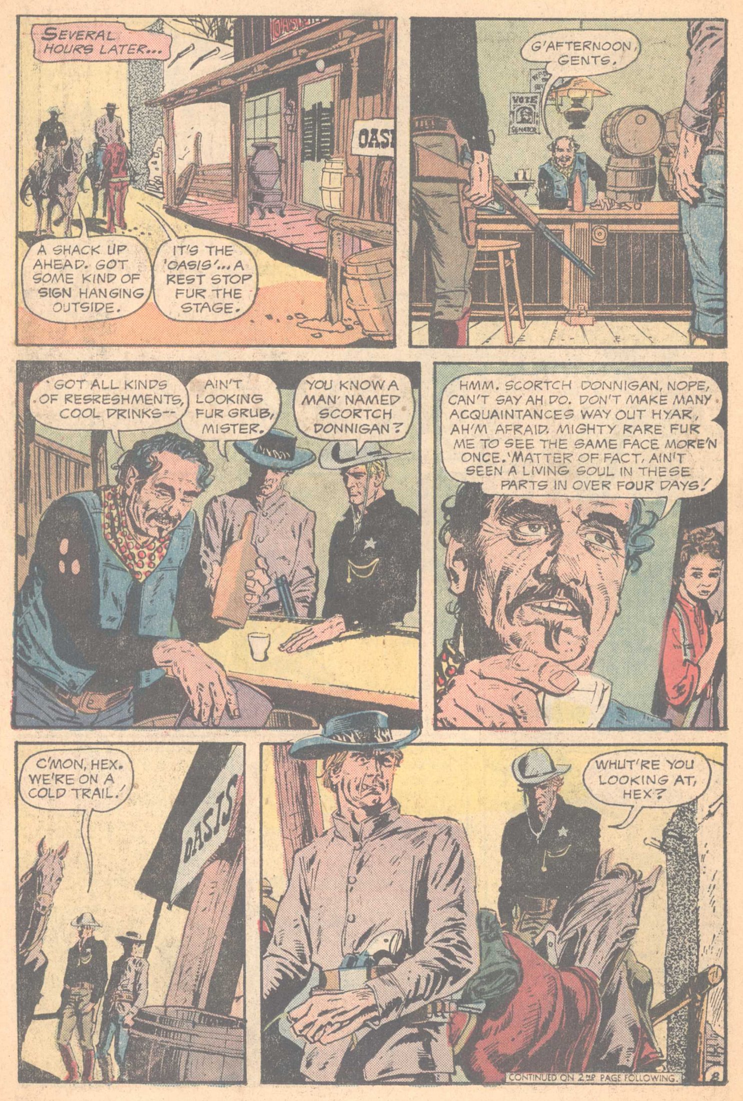 Read online Weird Western Tales (1972) comic -  Issue #16 - 22