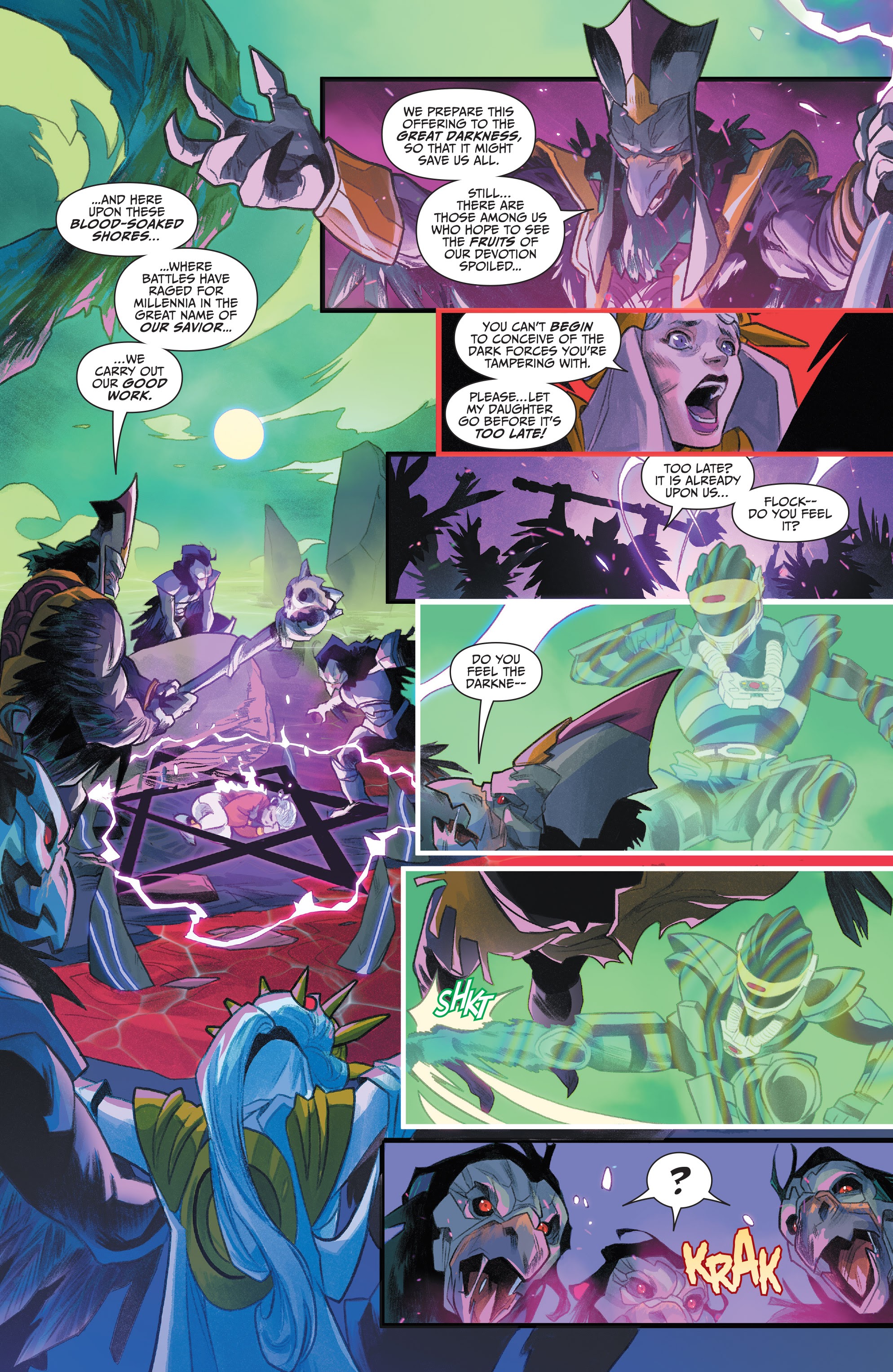 Read online Power Rangers Unlimited comic -  Issue # Edge of Darkness - 7