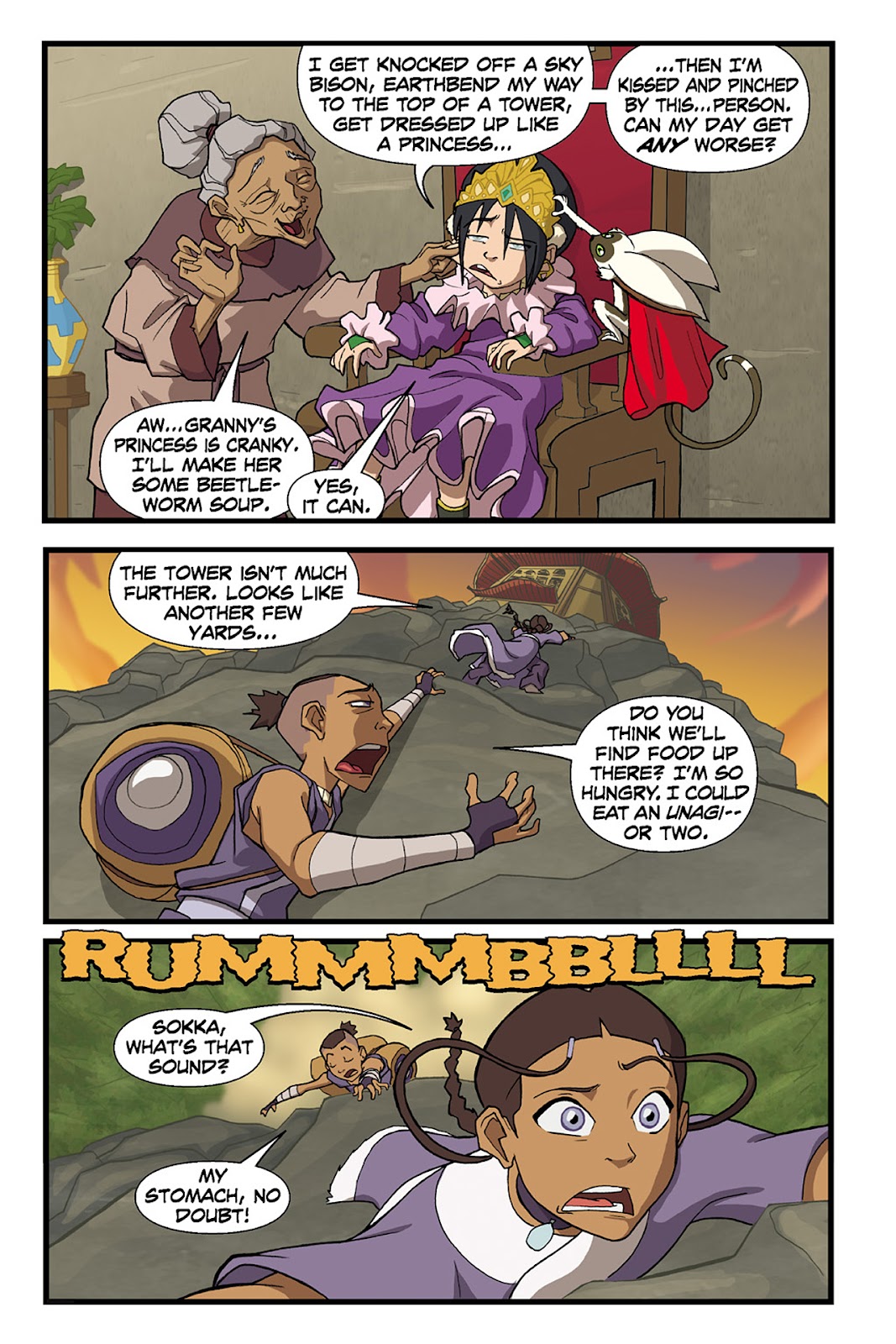 Nickelodeon Avatar: The Last Airbender - The Lost Adventures issue Full - Page 73