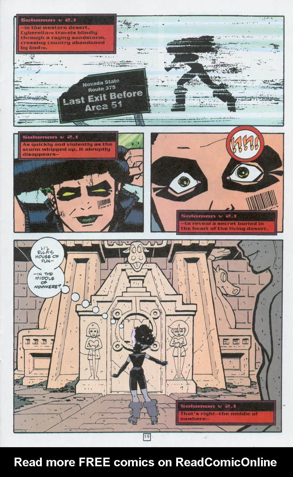 Read online Cyberella comic -  Issue #10 - 19