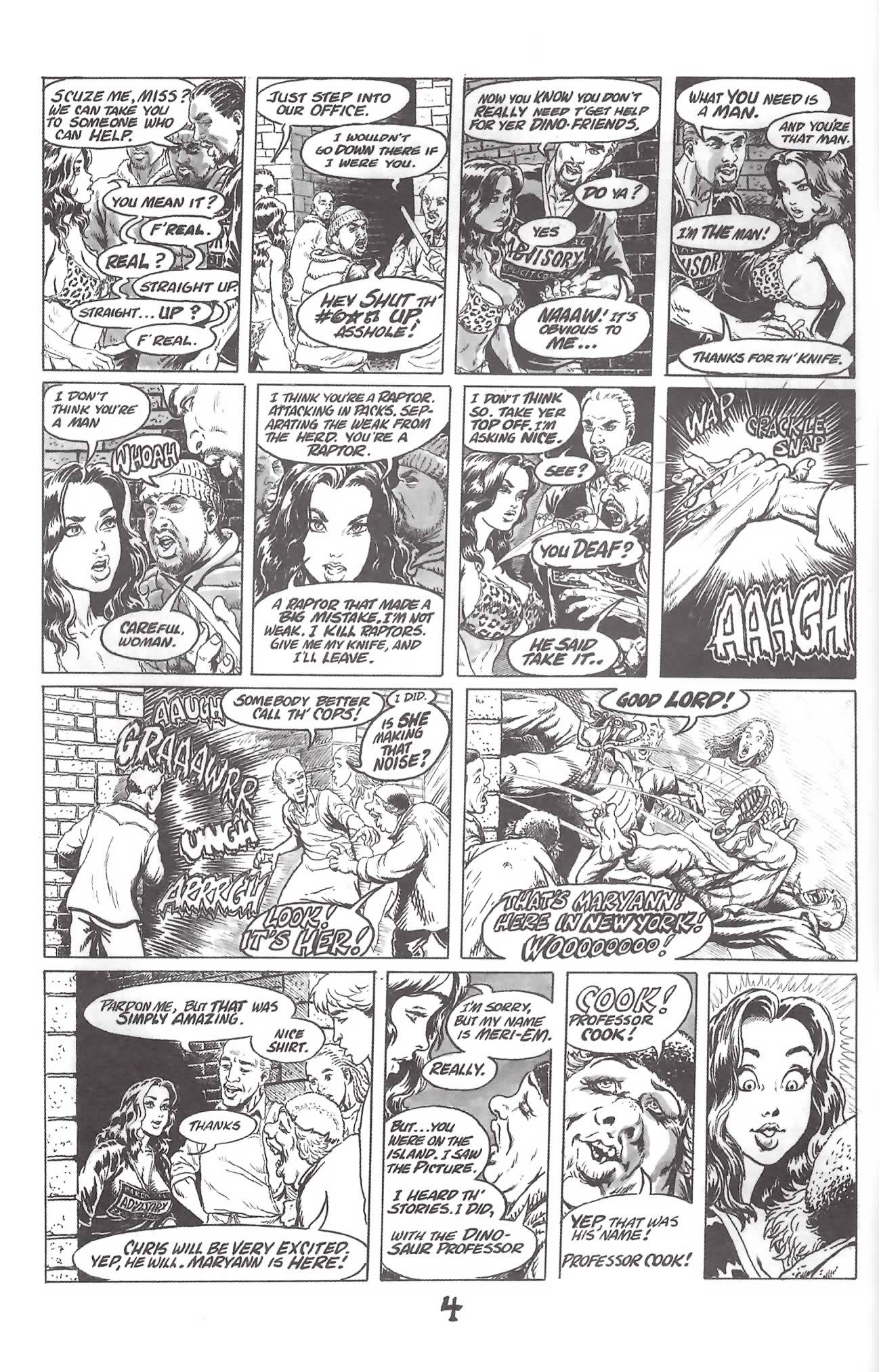 Read online Cavewoman: Pangaean Sea comic -  Issue #2 - 6