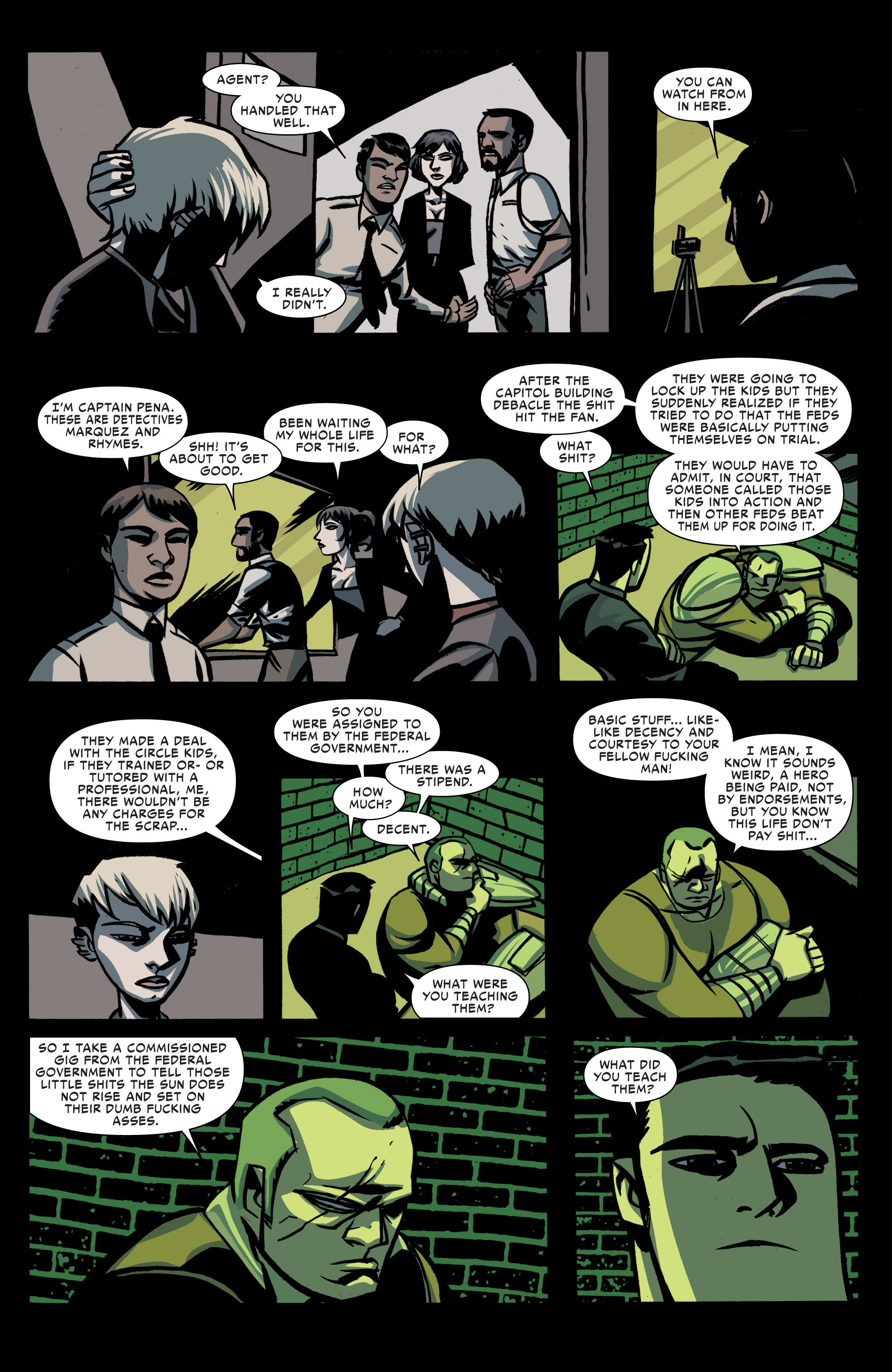 Read online Powers: The Bureau comic -  Issue #9 - 16