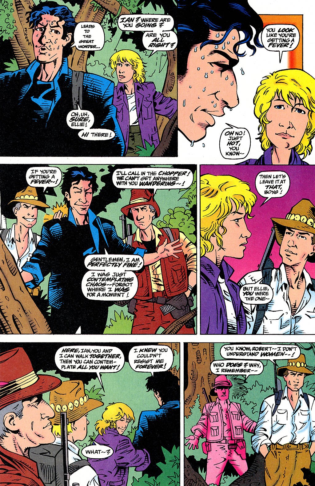 Read online Jurassic Park: Raptors Hijack comic -  Issue #2 - 19