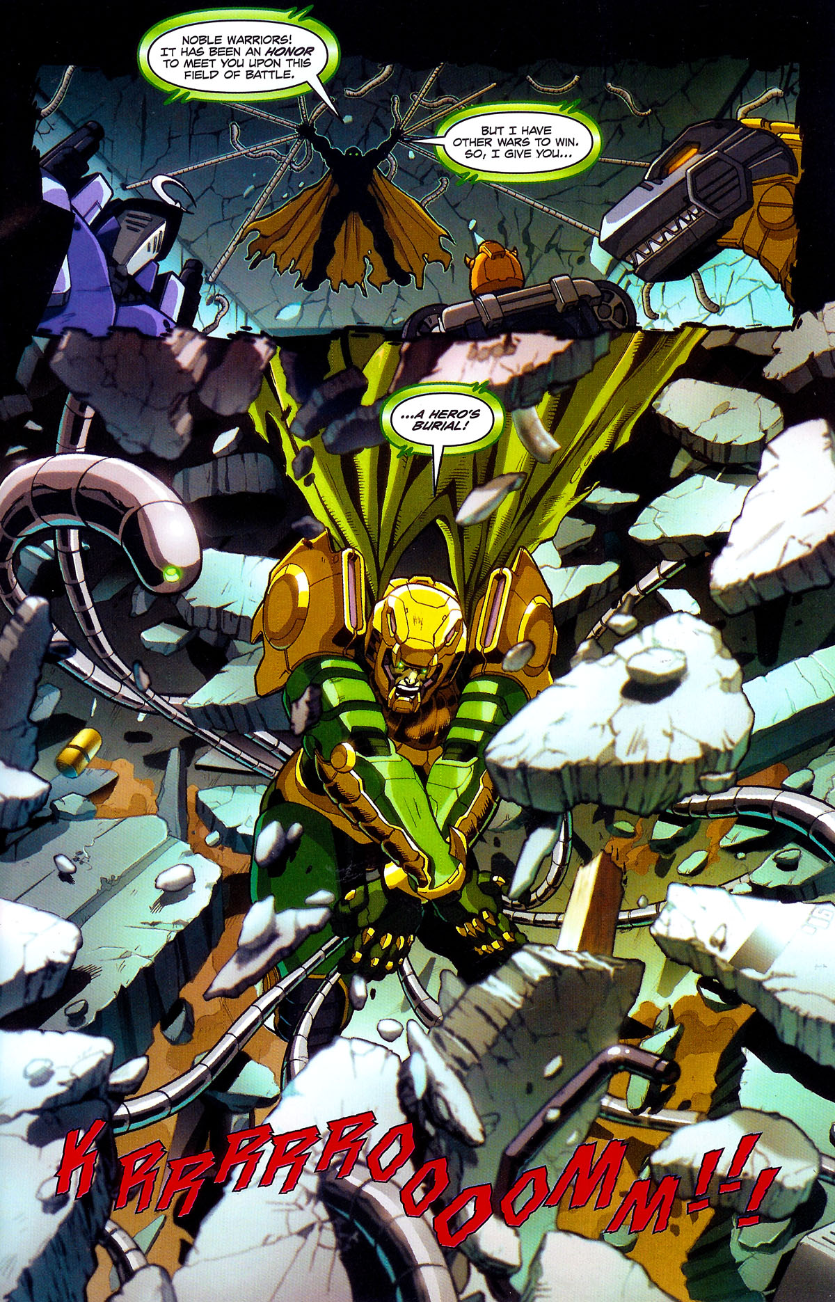 Read online G.I. Joe vs. The Transformers III: The Art of War comic -  Issue #2 - 16
