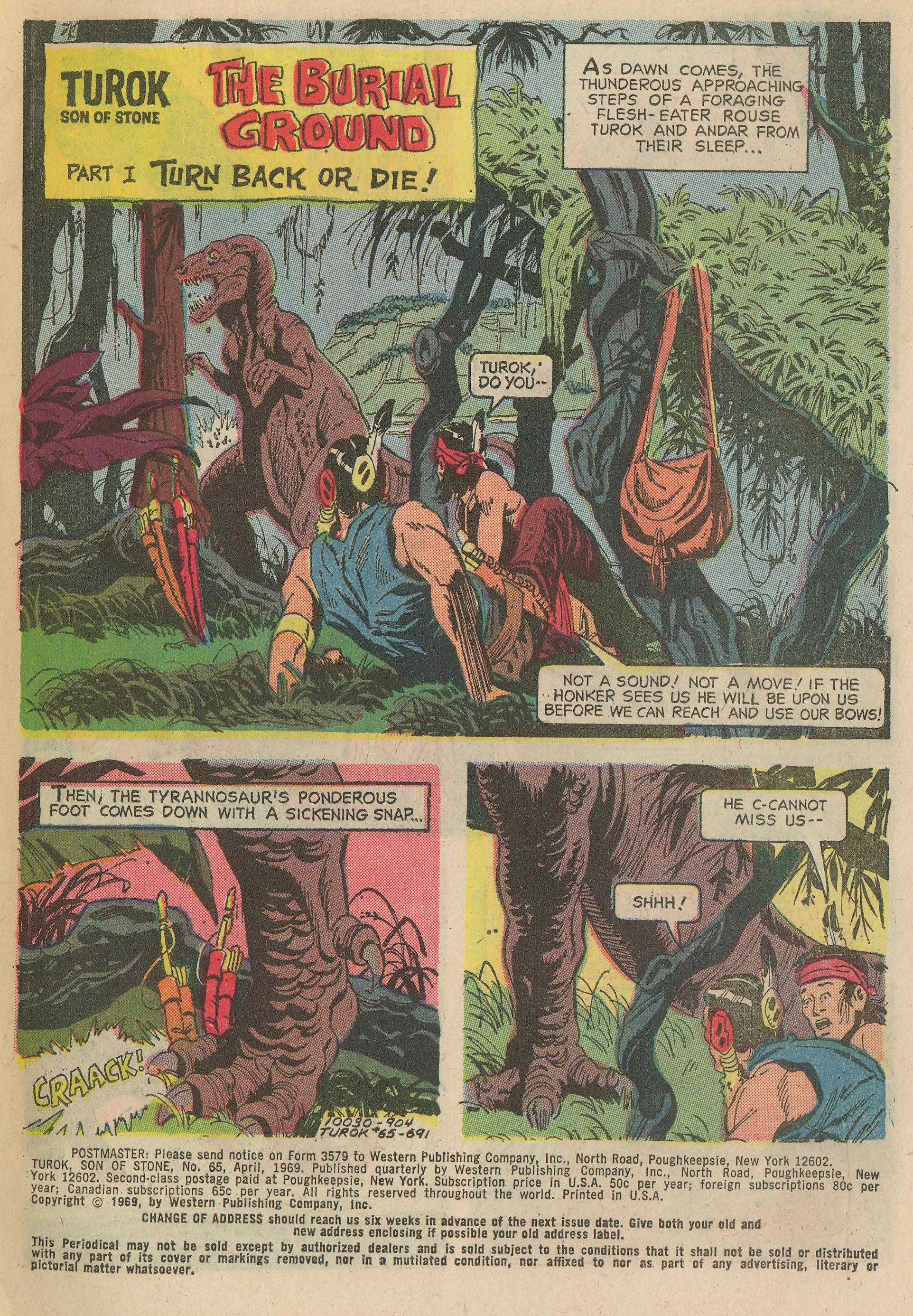 Read online Turok, Son of Stone comic -  Issue #65 - 3