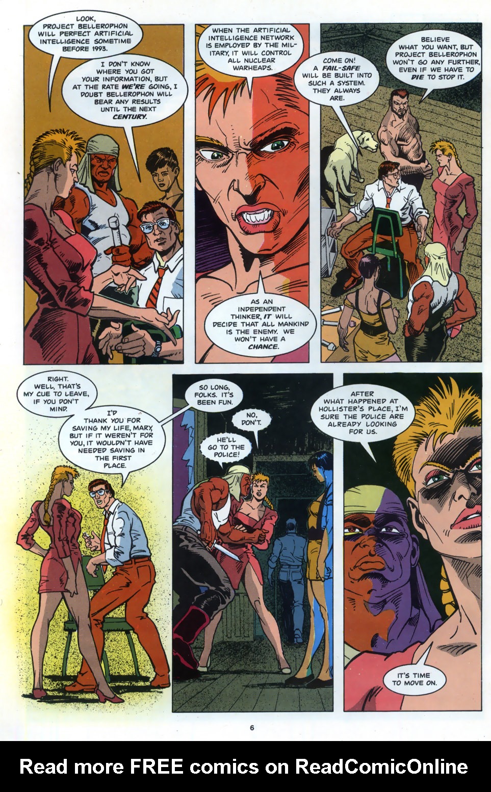 Read online The Terminator (1990) comic -  Issue #3 - 7